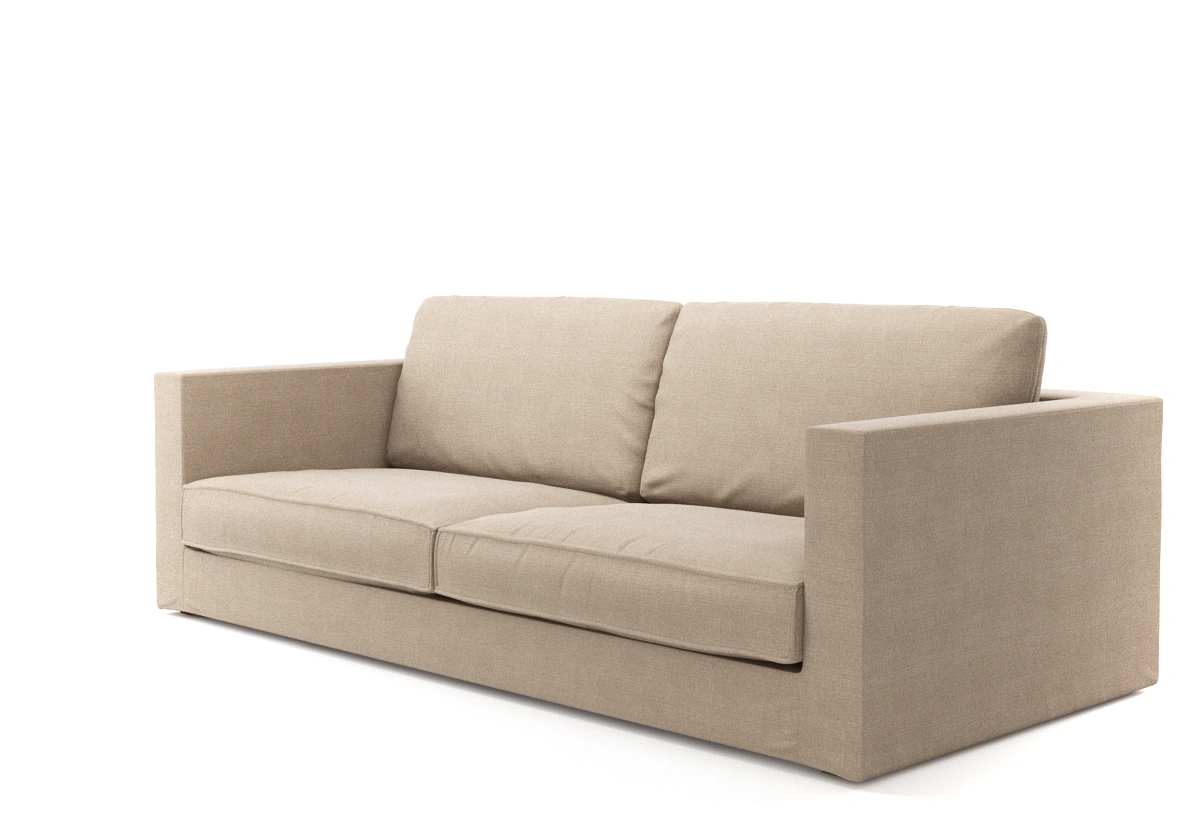 Ansicht des Produktes Sondergaard 3-Sitzer in Samt grau