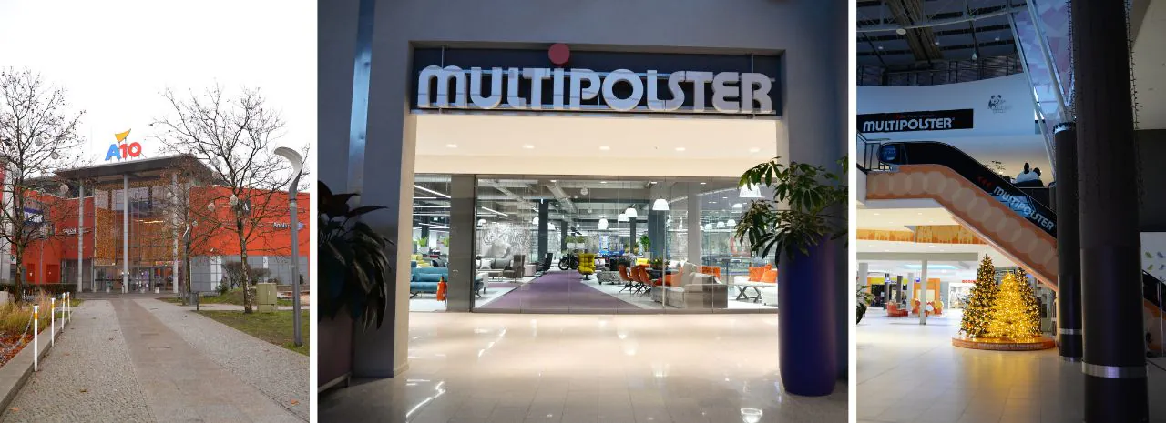 Außenansicht Berlin Wildau, Shopping-Zentrum A10