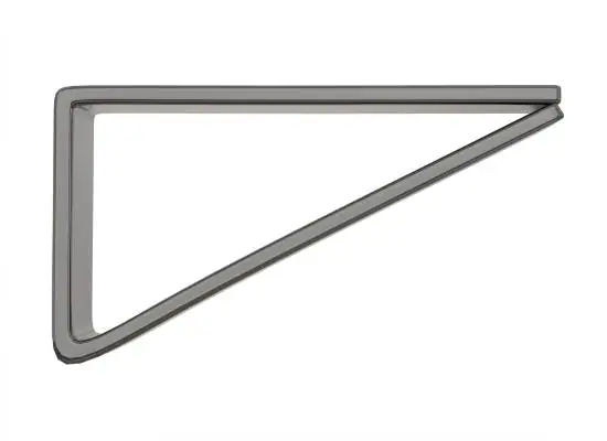 Metallfuß Chrome