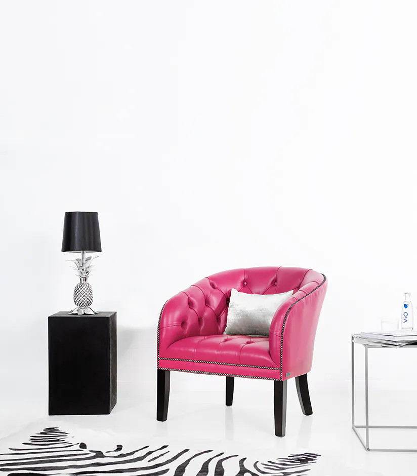 Clubsessel Bridget in pink