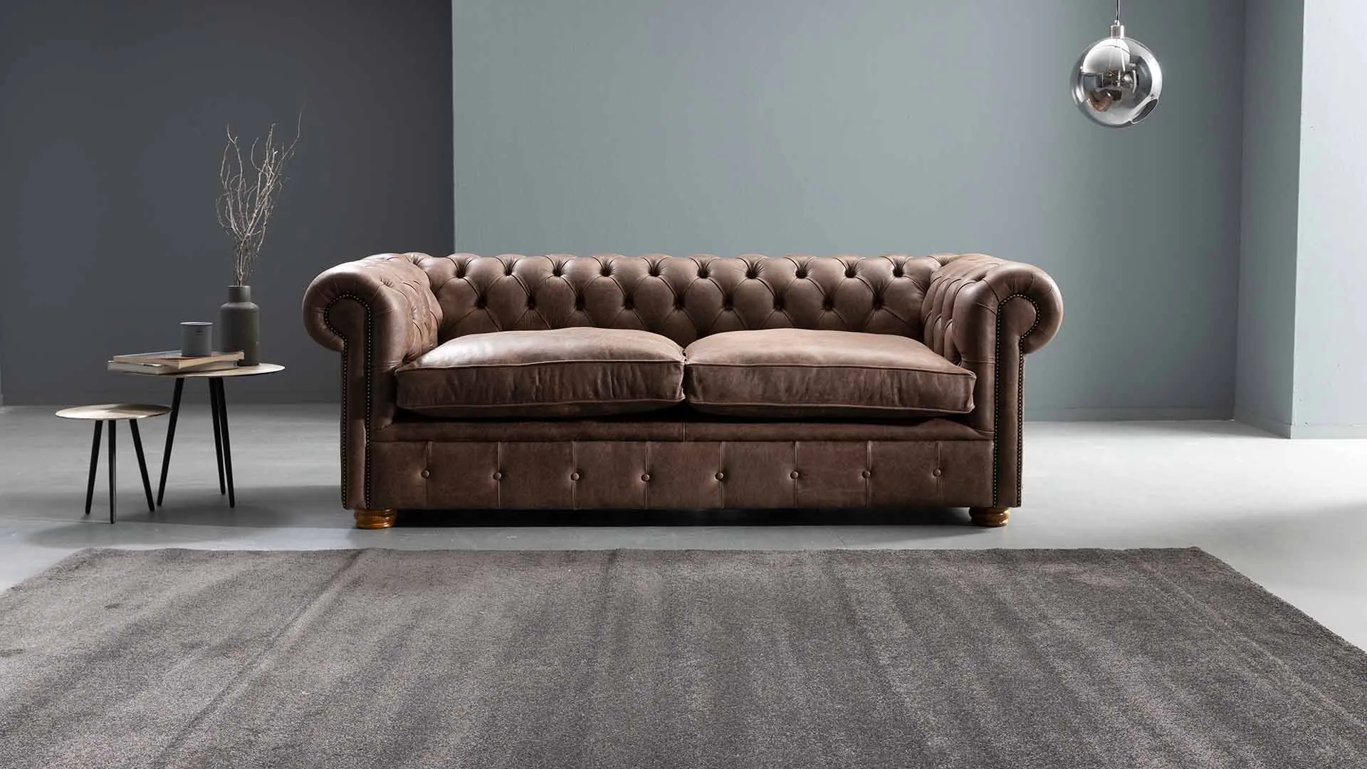 Wohnzimmer im Chesterfield-Stil einrichten | VON WILMOWSKY