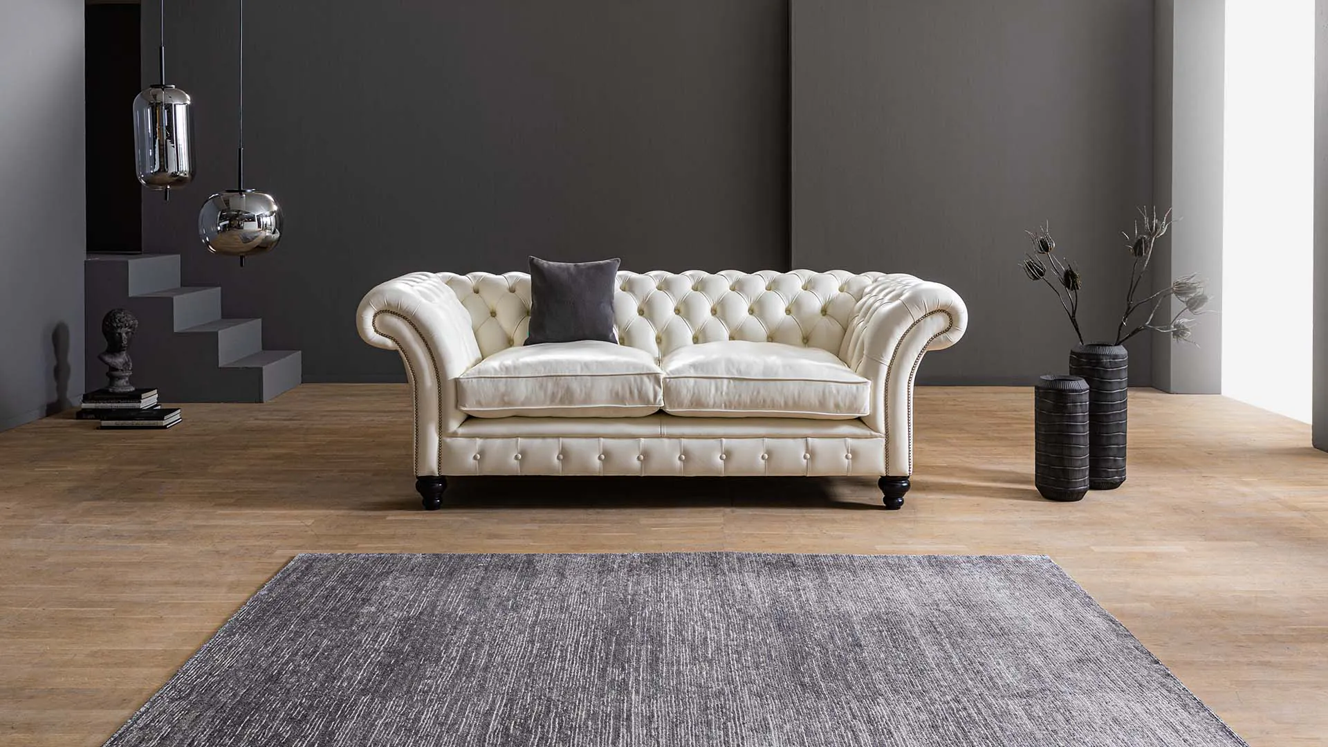 Wohnzimmer im Chesterfield-Stil einrichten | VON WILMOWSKY