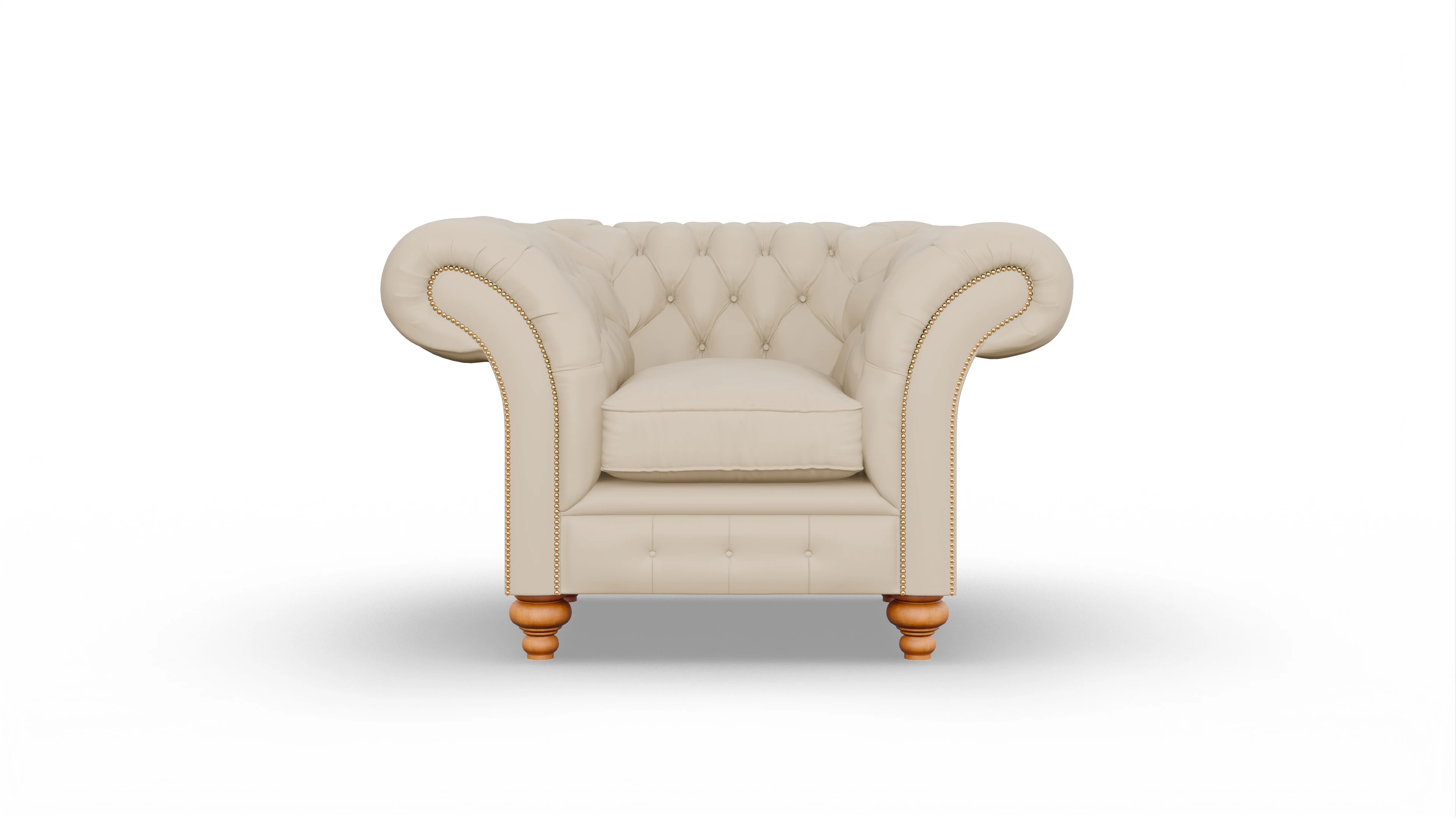 Ansicht des Produktes Knightsbridge Sessel in Leder beige