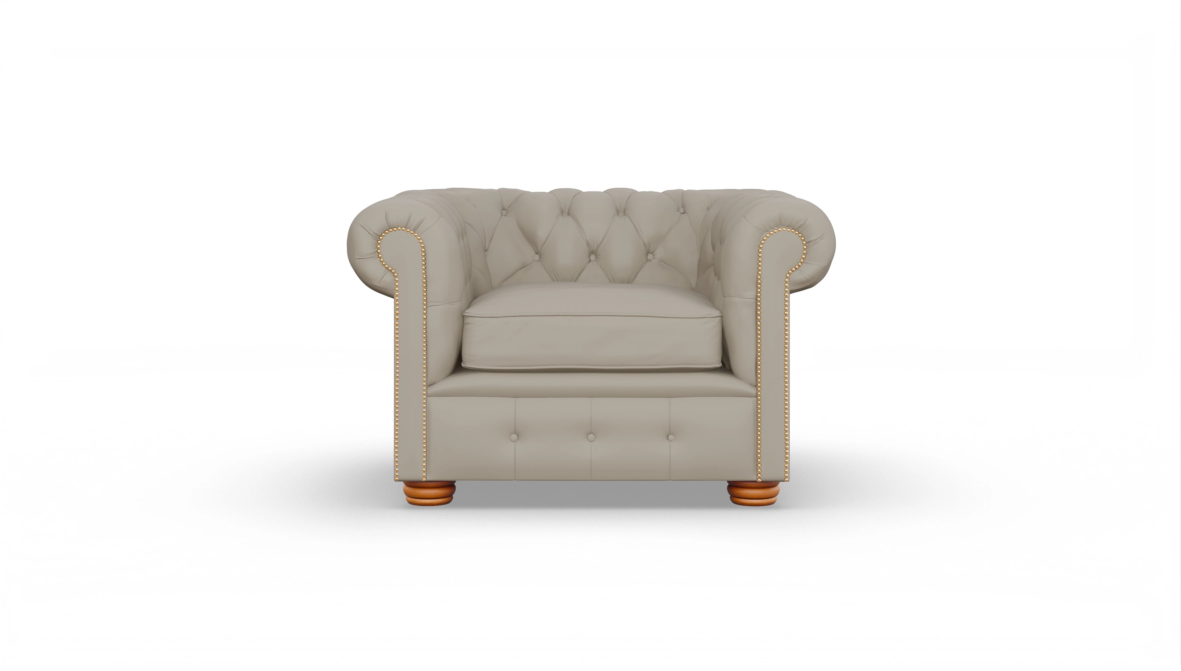 Ansicht des Produktes Carnaby Sessel in Leder weiß