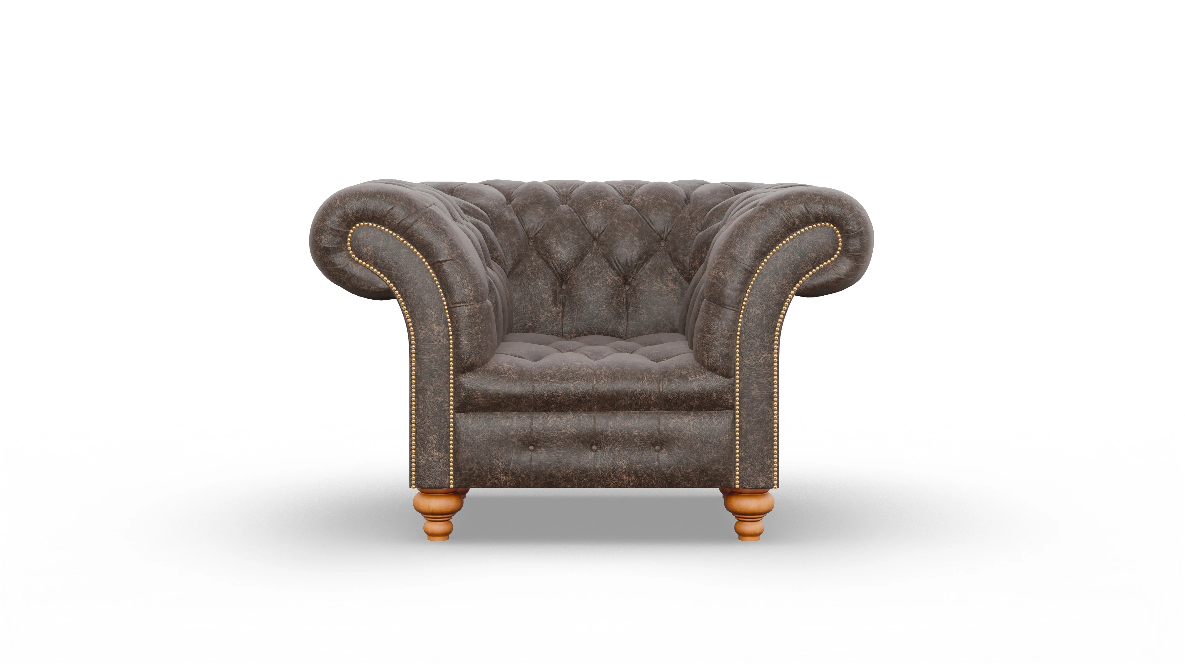 Ansicht des Produktes Mayfair Sessel in Leder braun