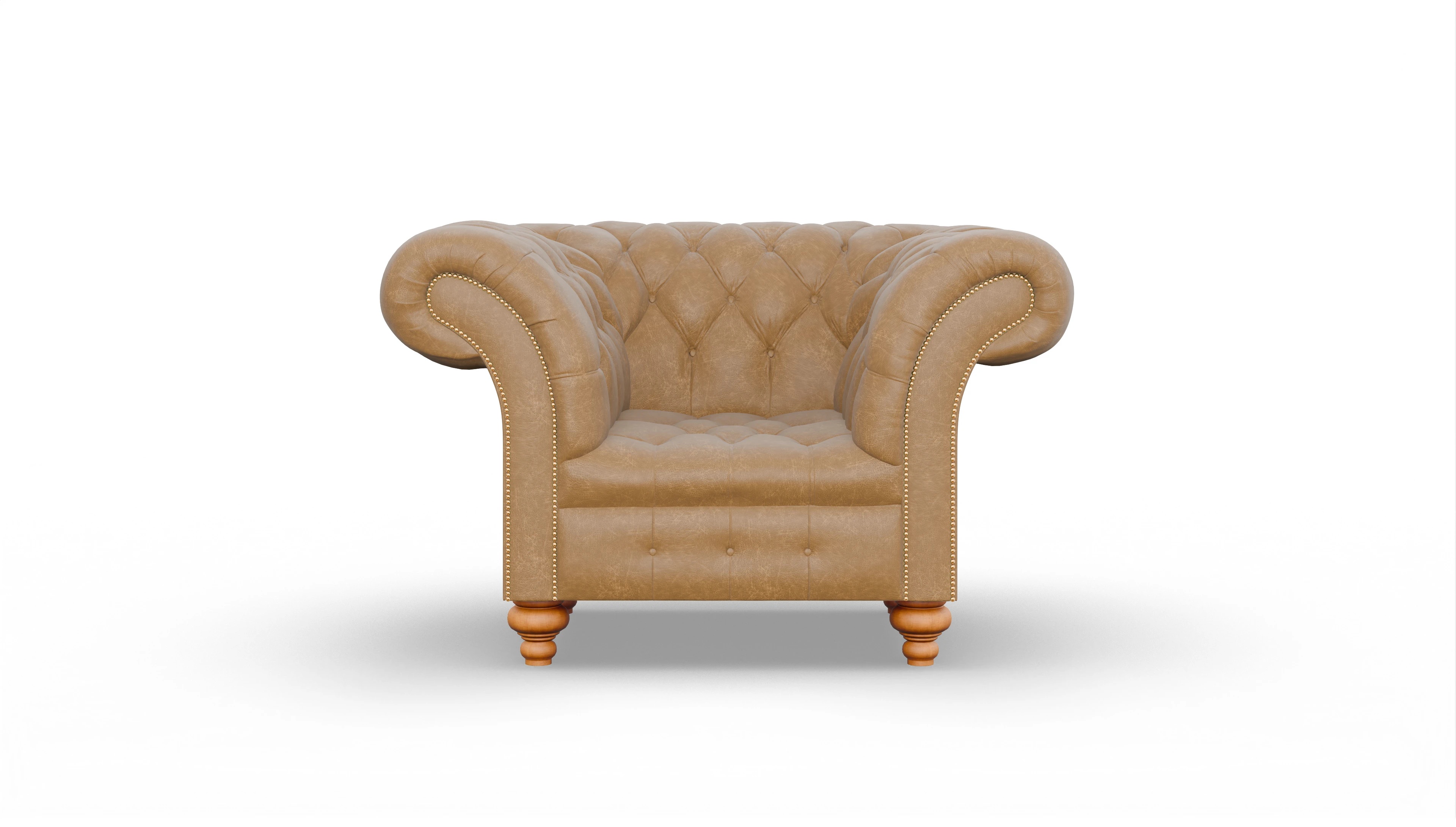 Ansicht des Produktes Mayfair Sessel in Leder beige