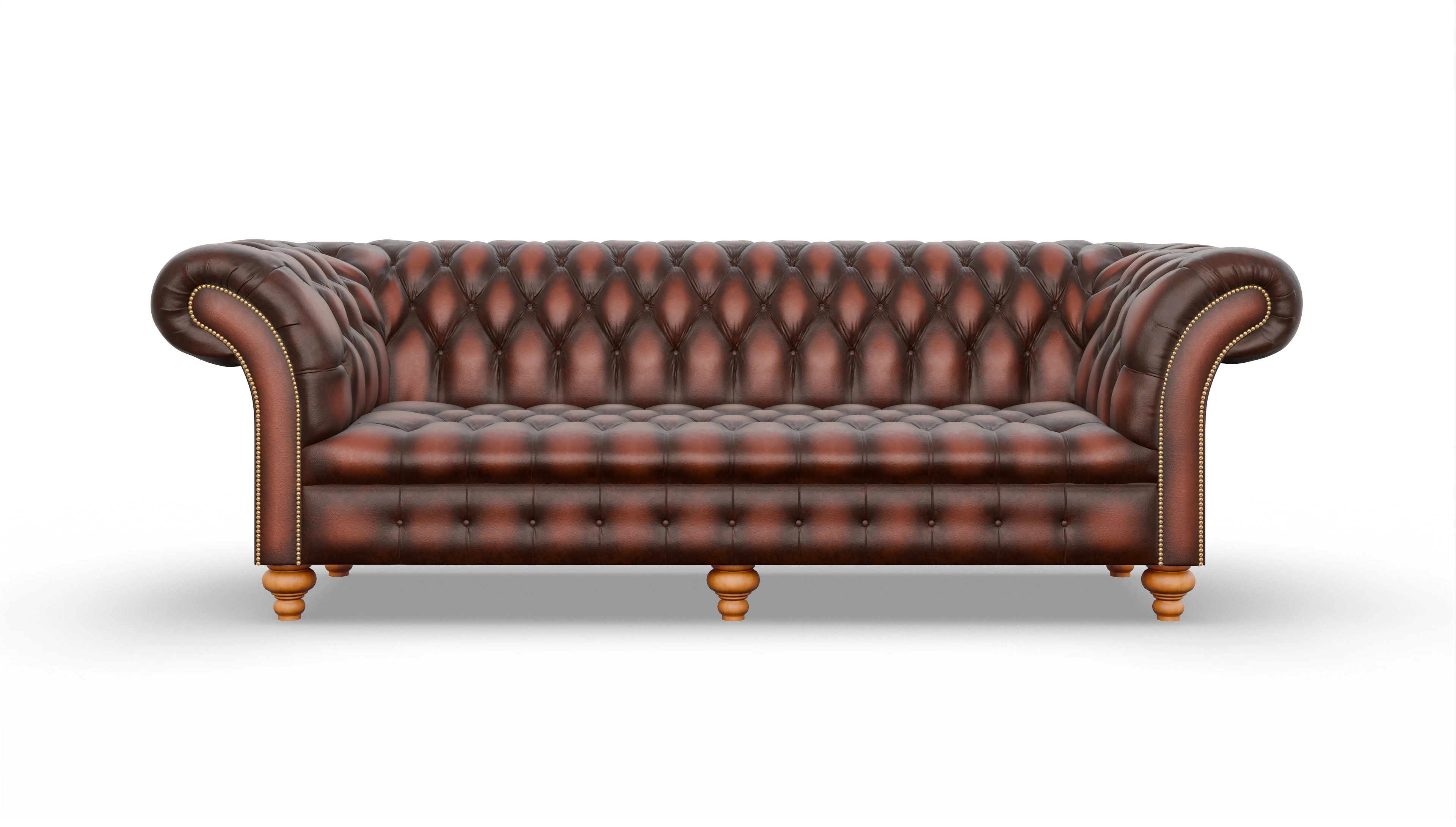 Ansicht des Produktes Mayfair 4-Sitzer in Leder rot