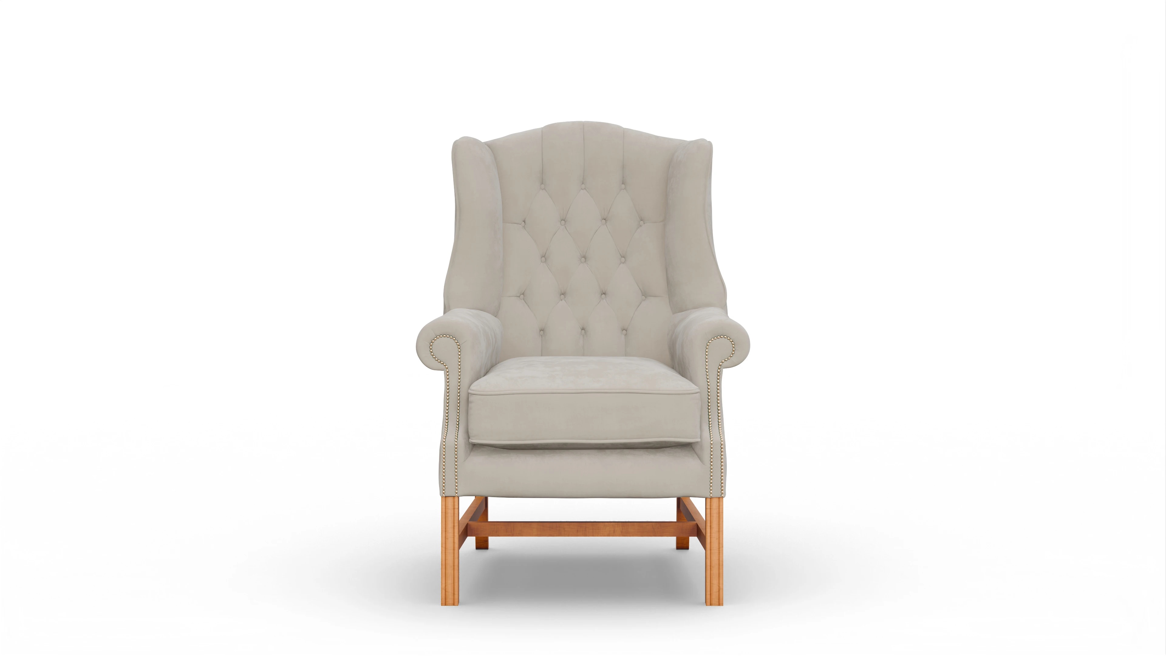 Ansicht des Produktes Sherlock Sessel in Samt beige