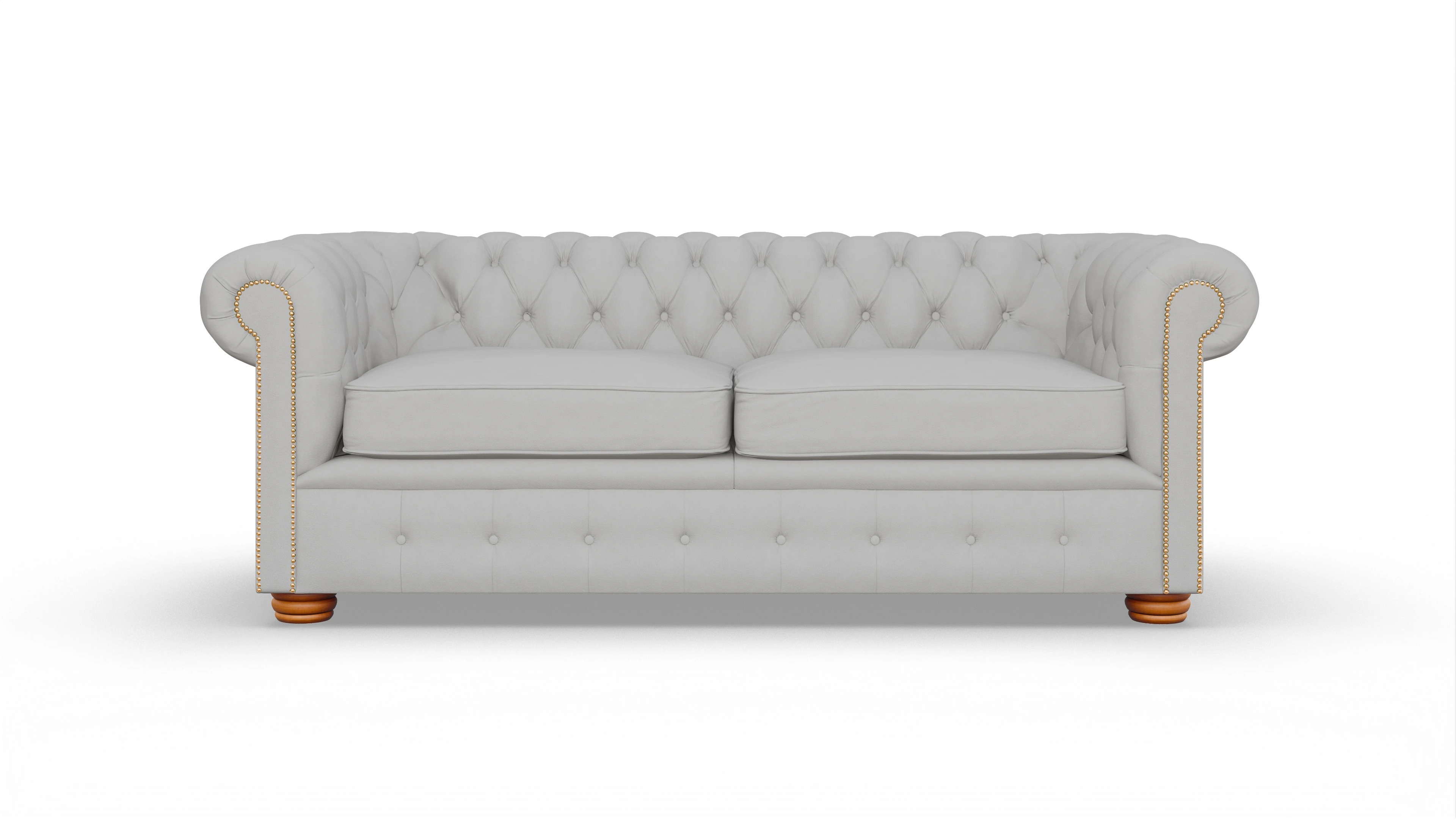 Ansicht des Produktes Carnaby 3-Sitzer in Leder weiß