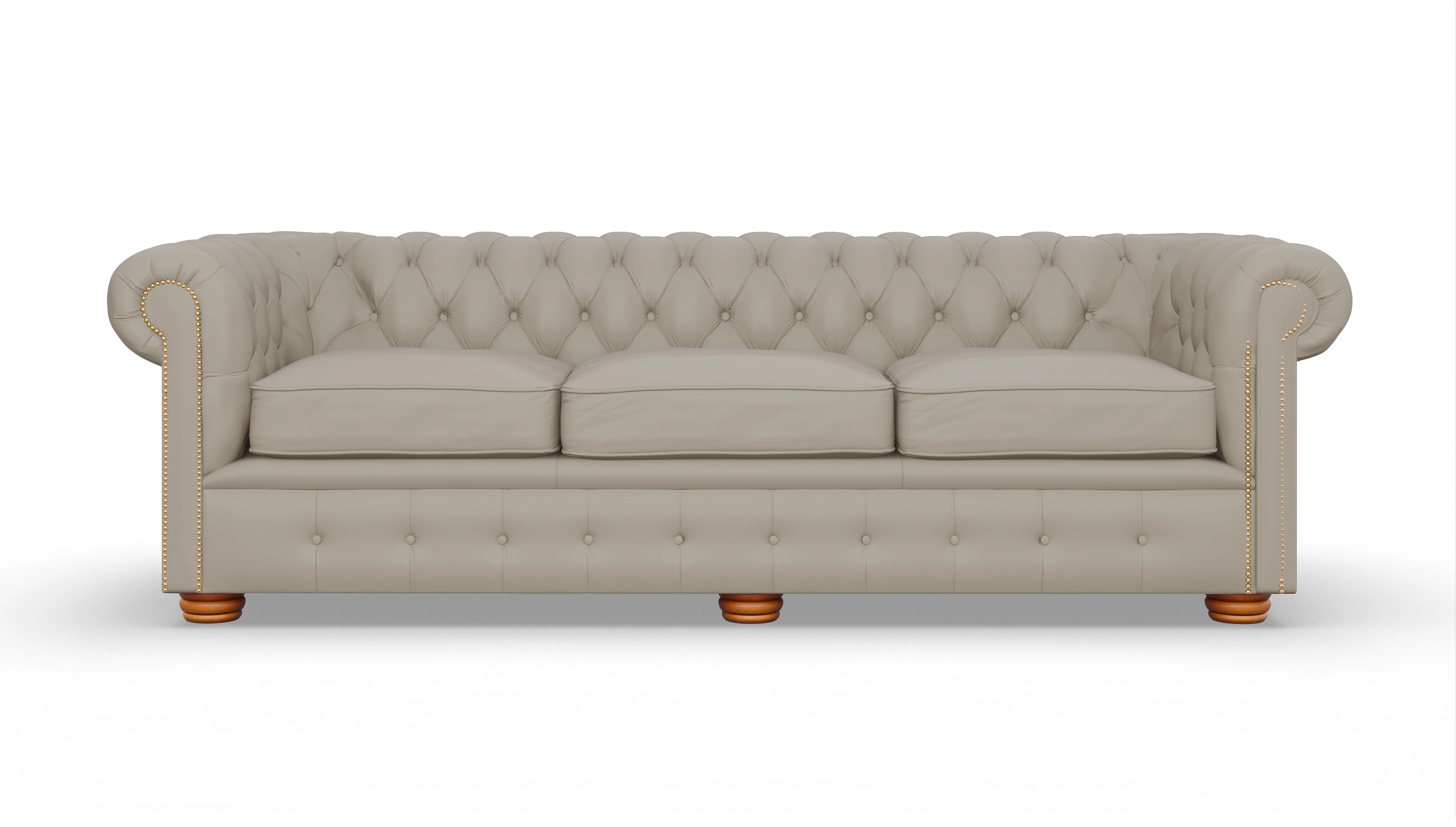 Ansicht des Produktes Carnaby 4-Sitzer in Leder weiß