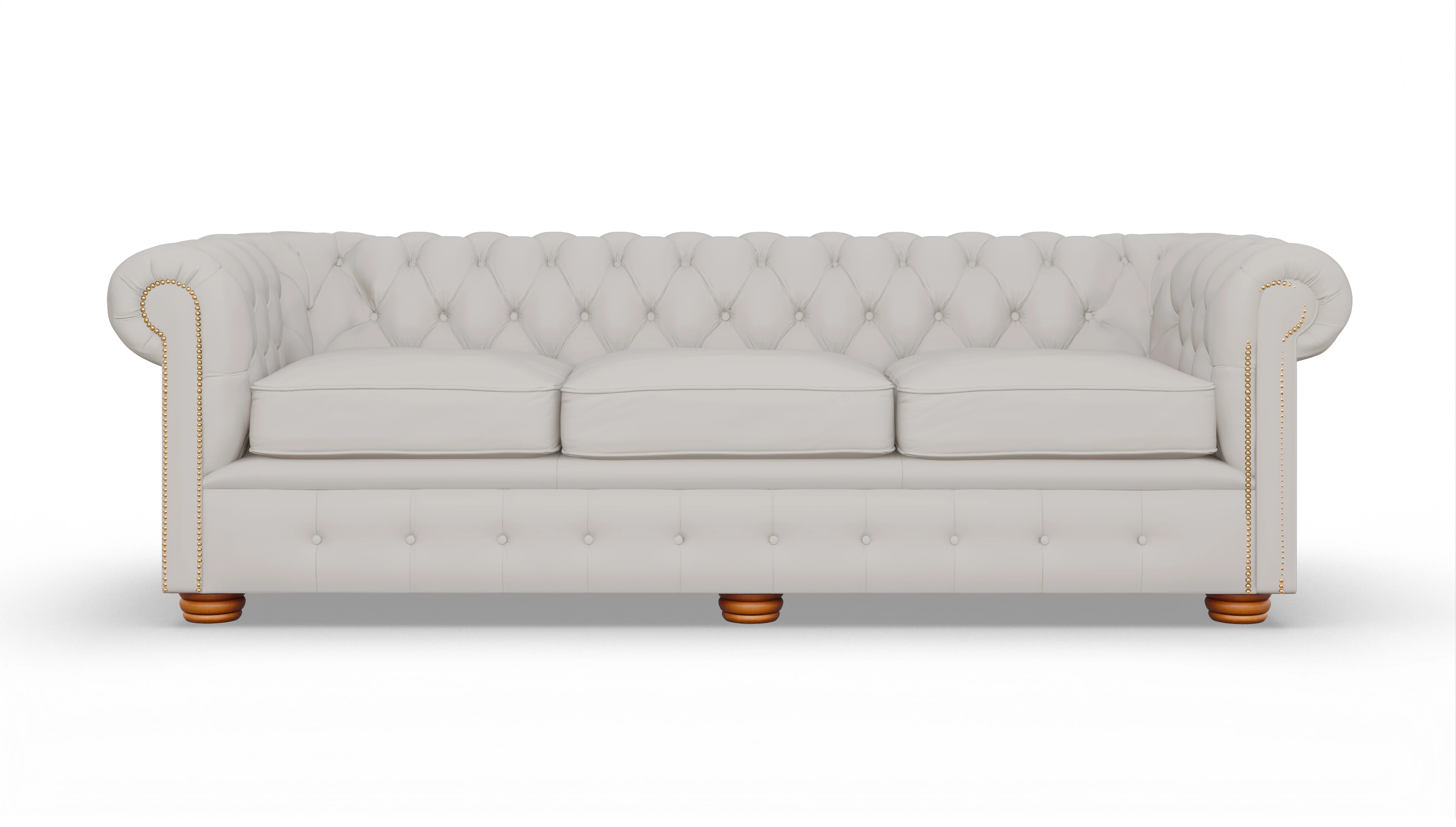 Ansicht des Produktes Carnaby 4-Sitzer in Leder weiß