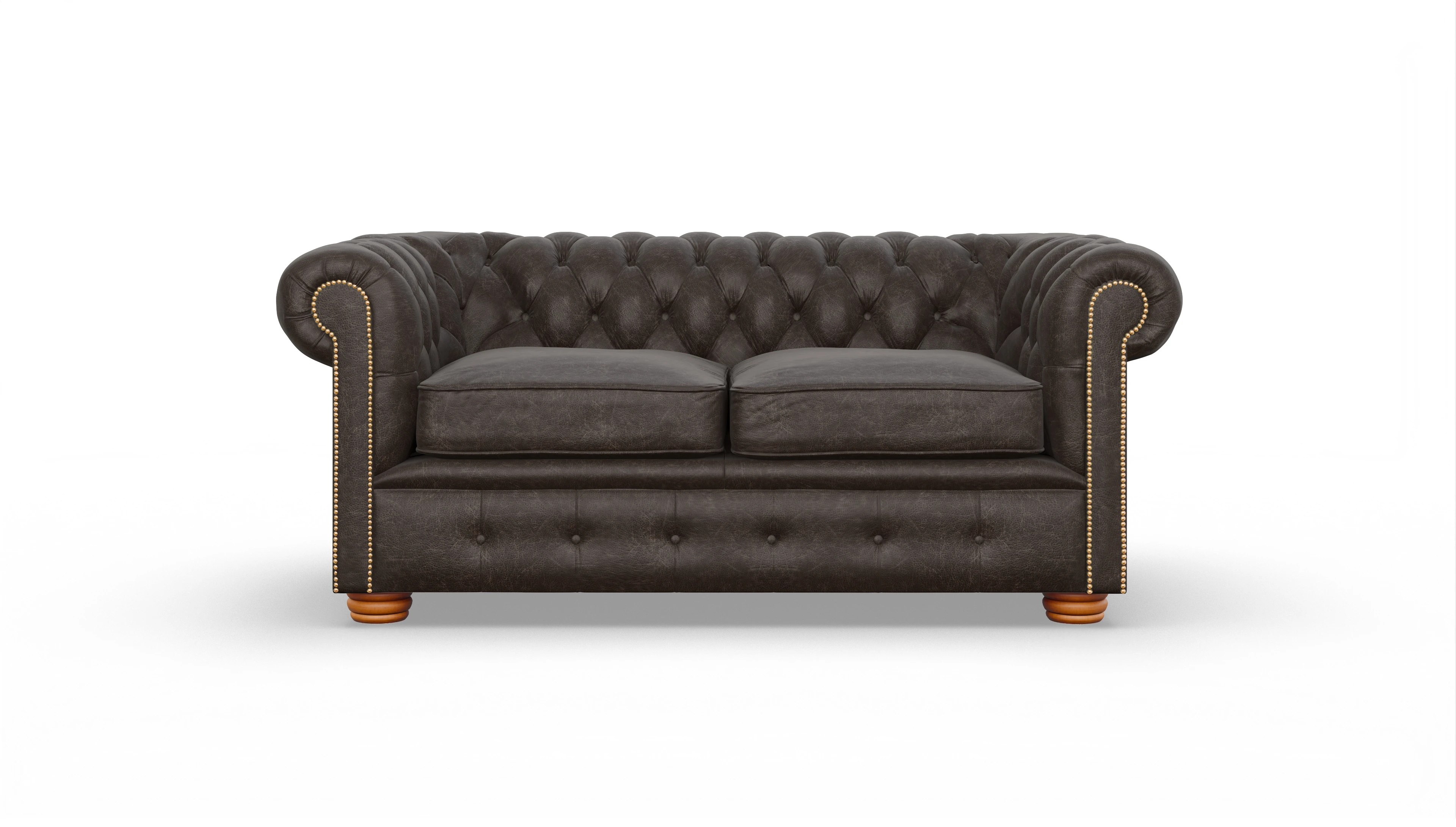 Ansicht des Produktes Carnaby 2-Sitzer in Leder braun