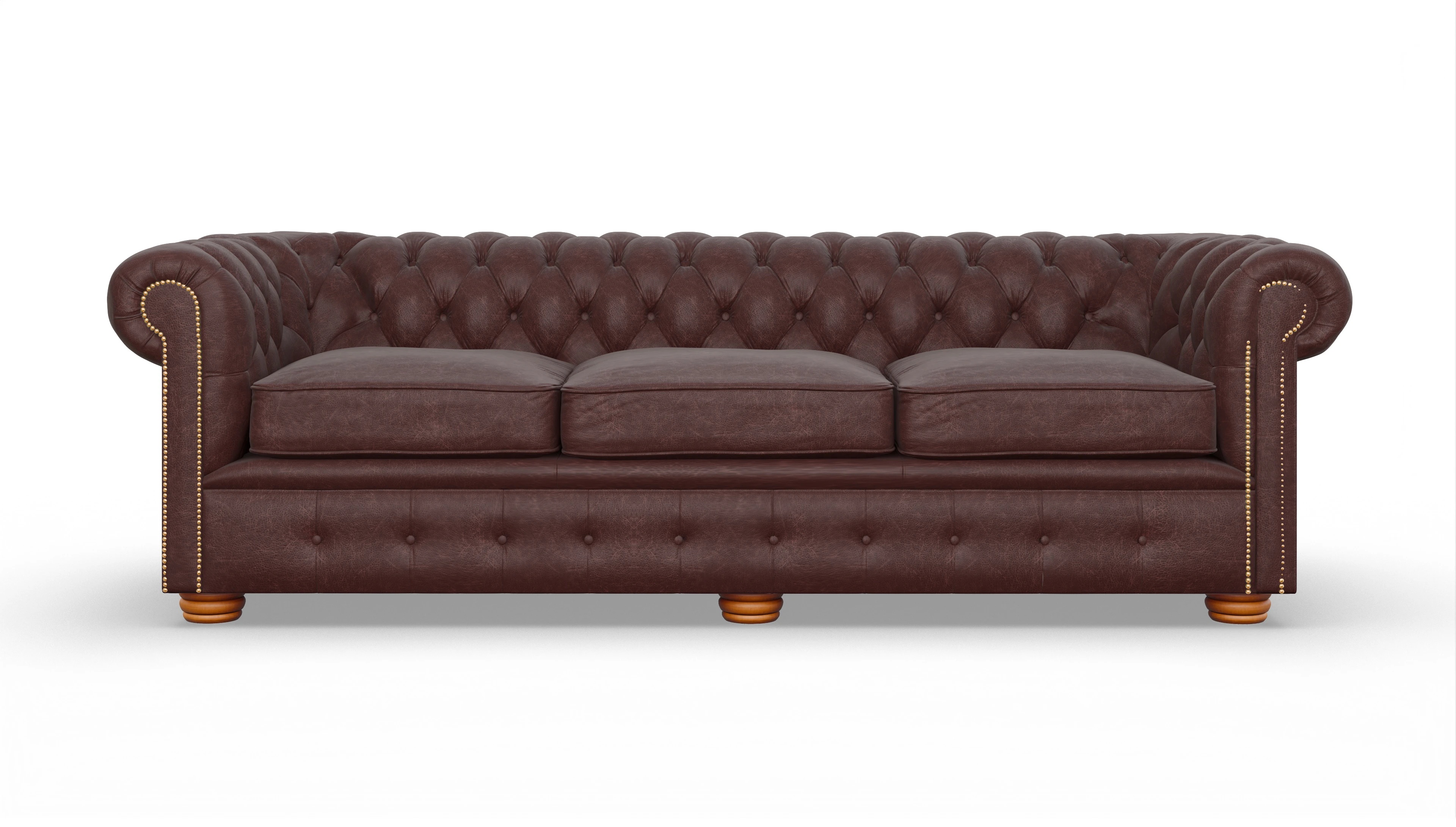 Ansicht des Produktes Carnaby 4-Sitzer in Leder rot