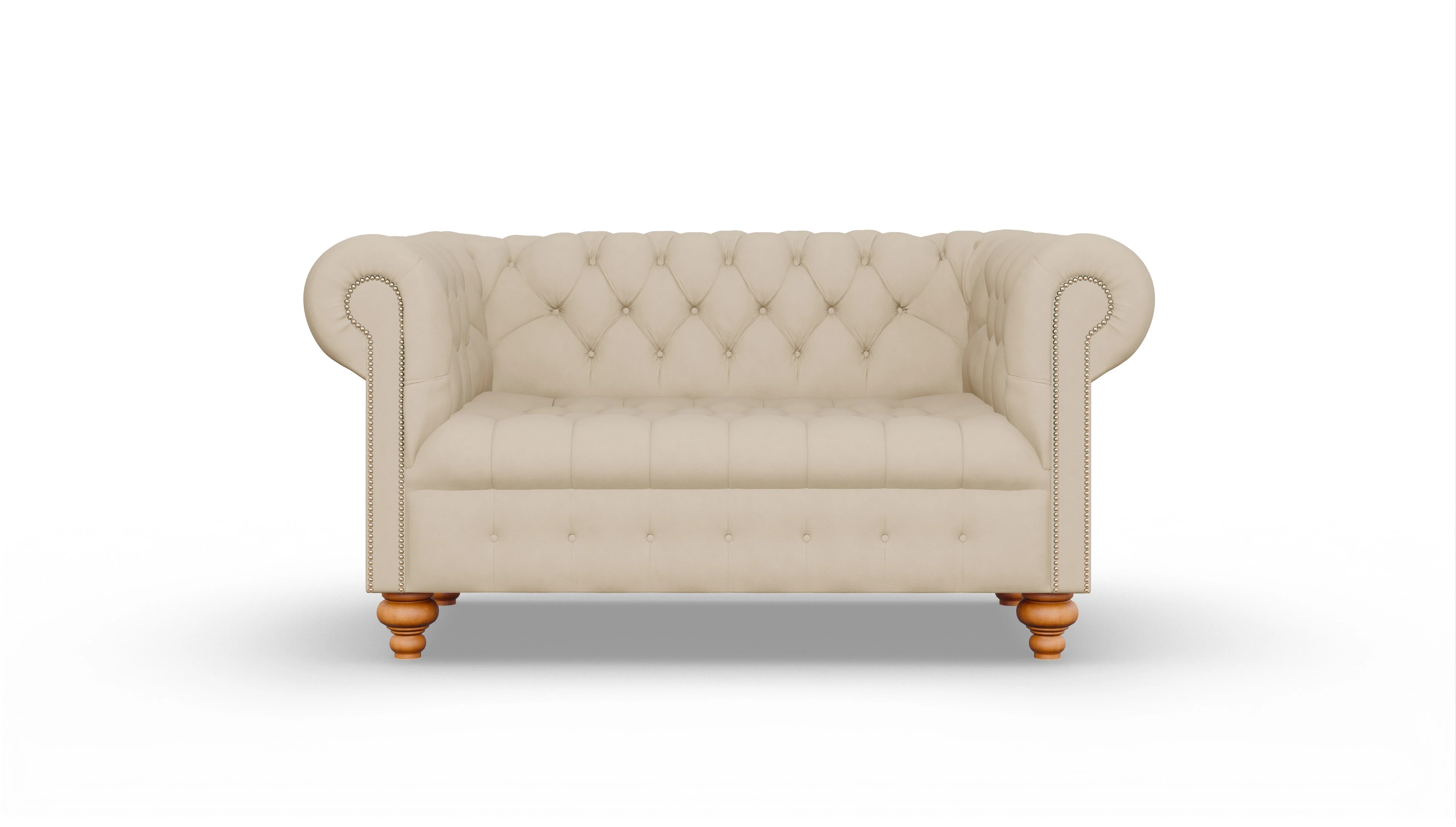 Ansicht des Produktes Liberty 2-Sitzer in Leder beige