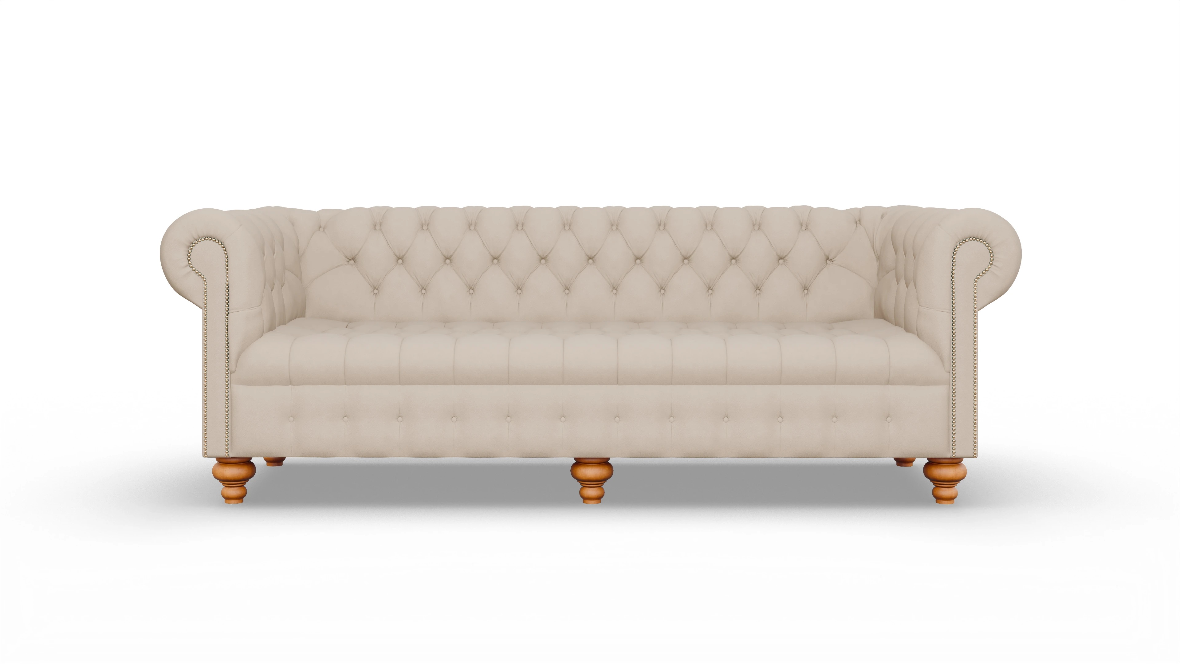 Ansicht des Produktes Liberty 4-Sitzer in Leder beige