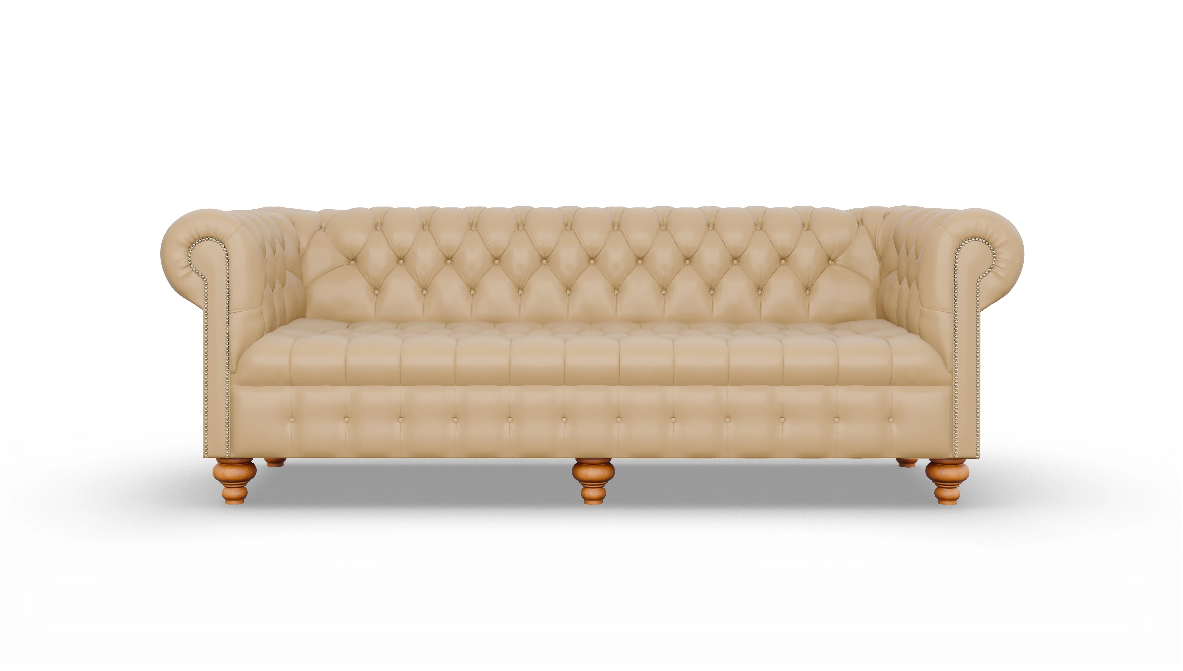 Ansicht des Produktes Liberty 4-Sitzer in Leder beige