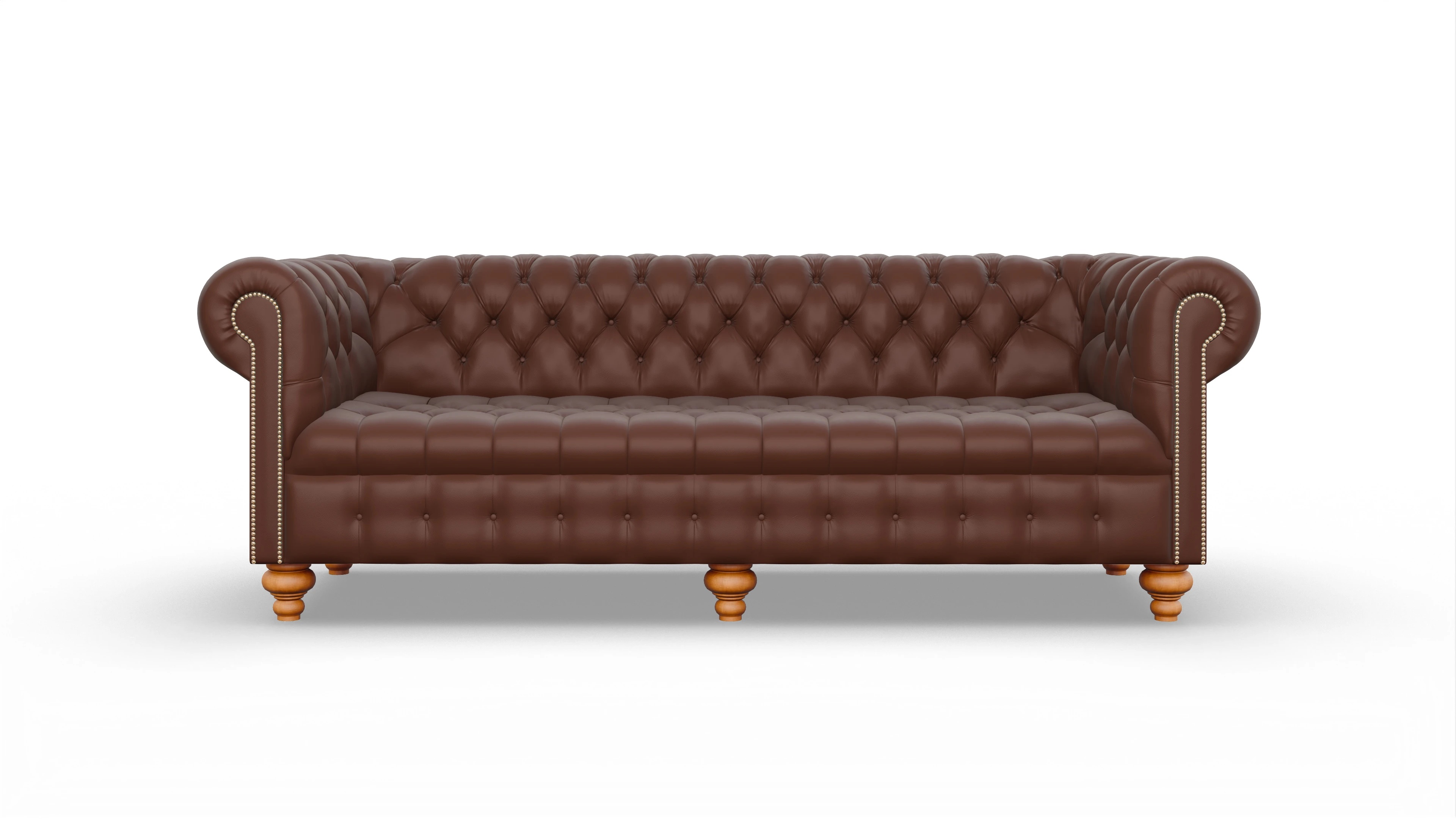Ansicht des Produktes Liberty 4-Sitzer in Leder braun