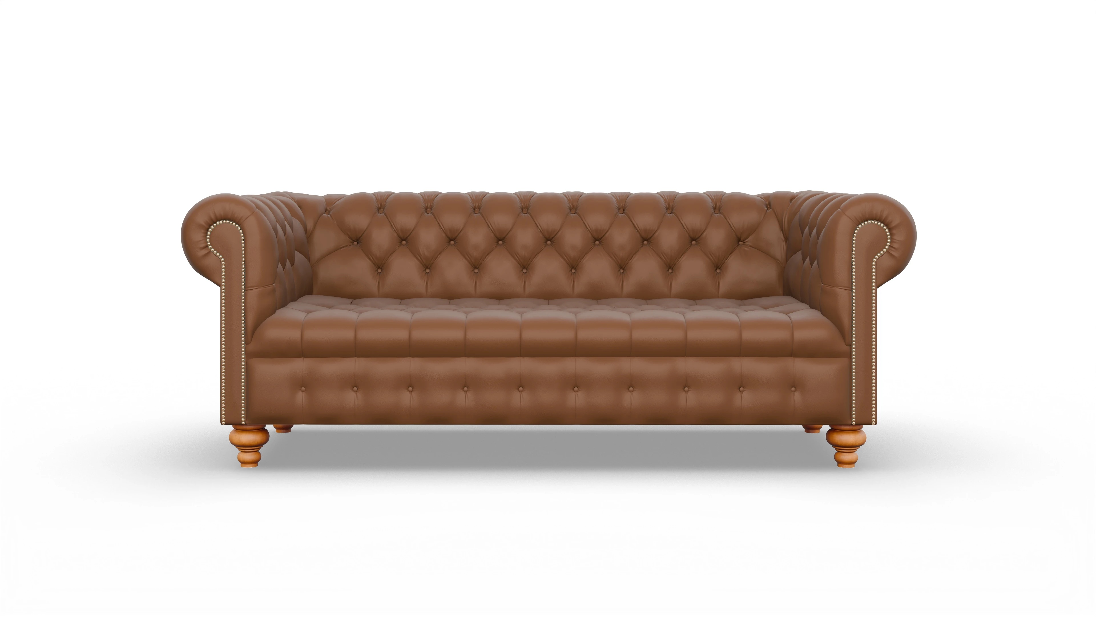 Ansicht des Produktes Liberty 3,5-Sitzer in Leder braun