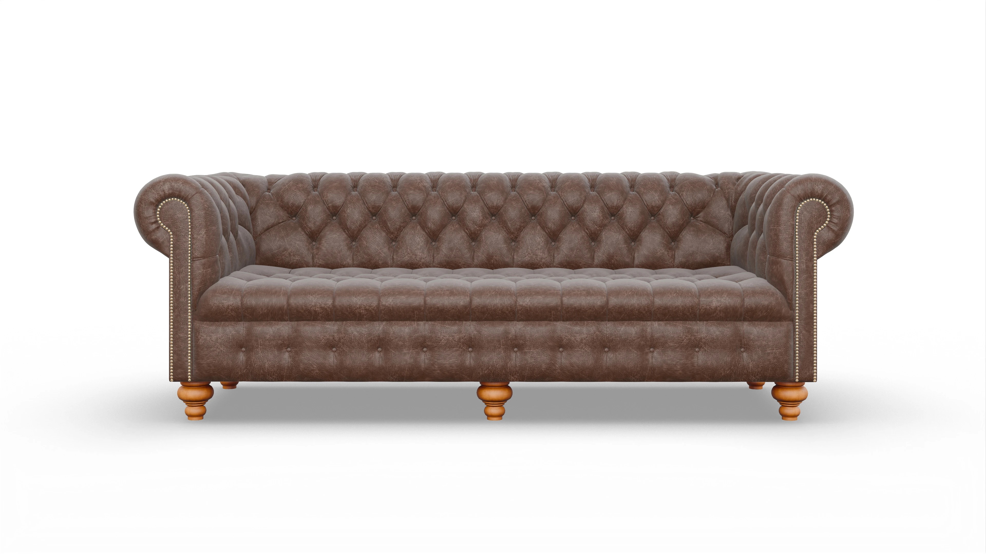 Ansicht des Produktes Liberty 4-Sitzer in Leder braun
