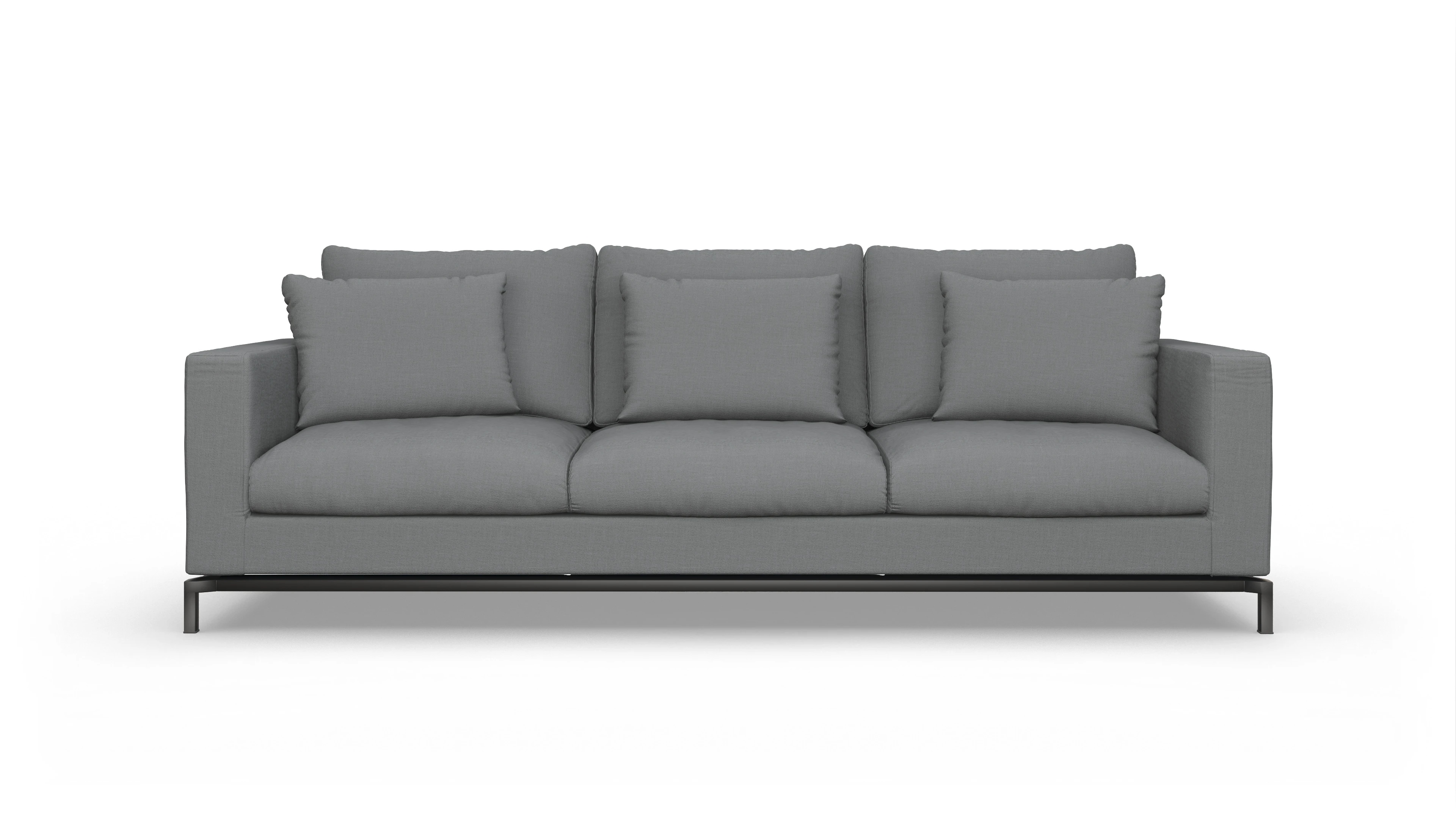 Ansicht des Produktes Fenice 3,5-Sitzer in grau