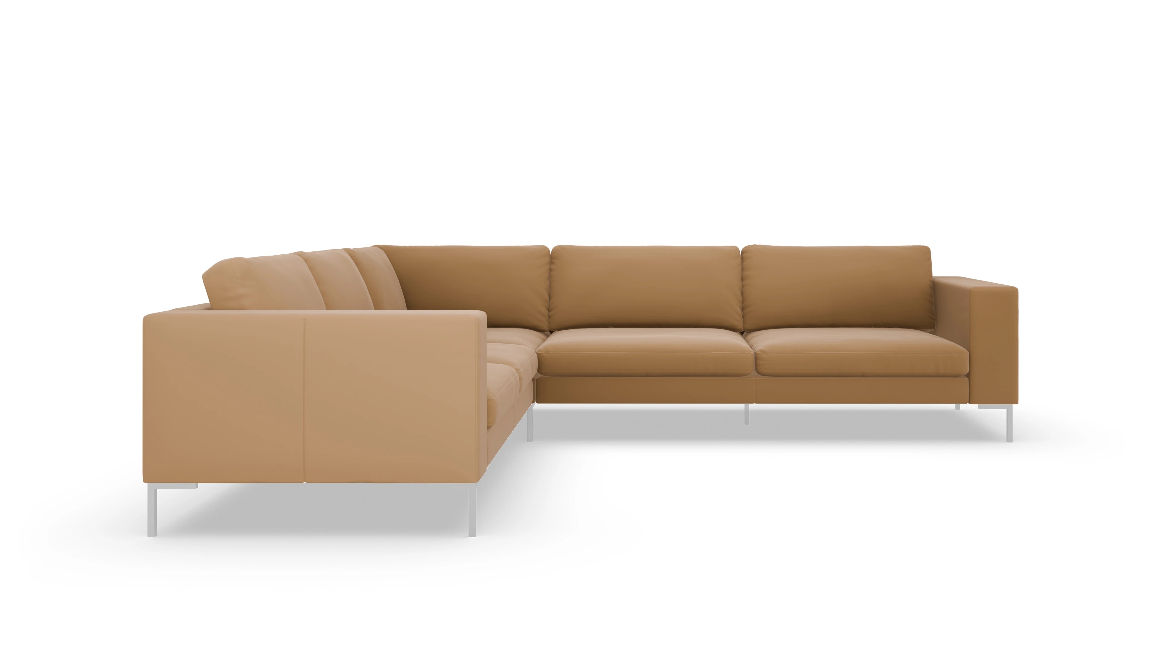 Ecksofa 3x2-Sitzer links