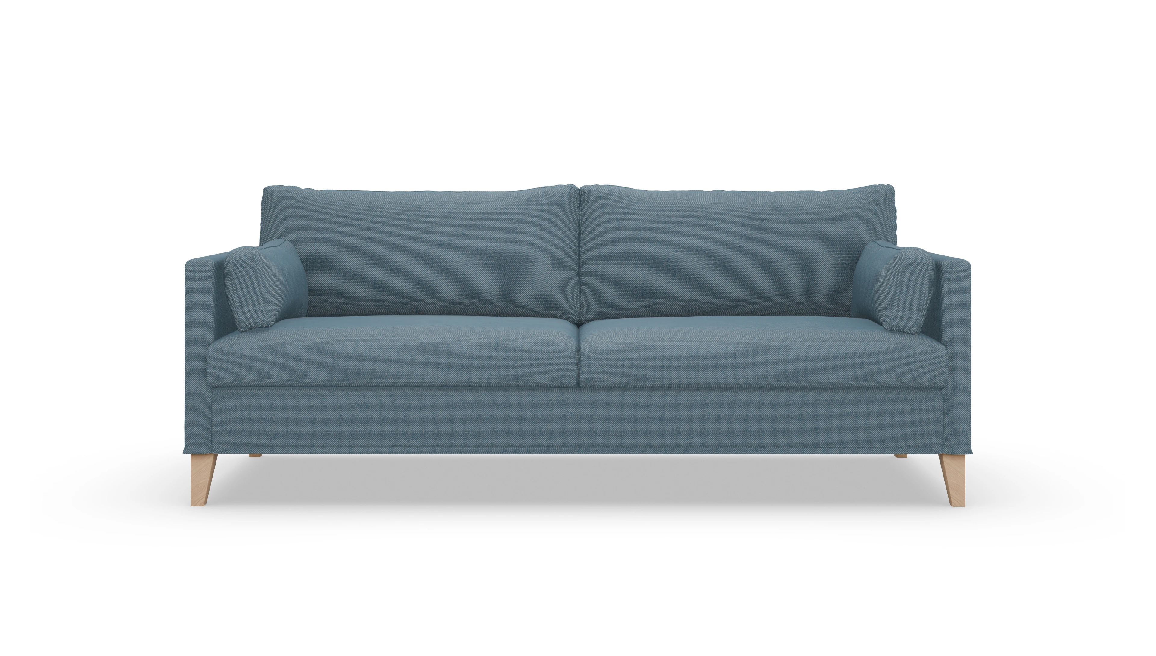 Ansicht des Produktes Jensen 3-Sitzer in Stoff blau