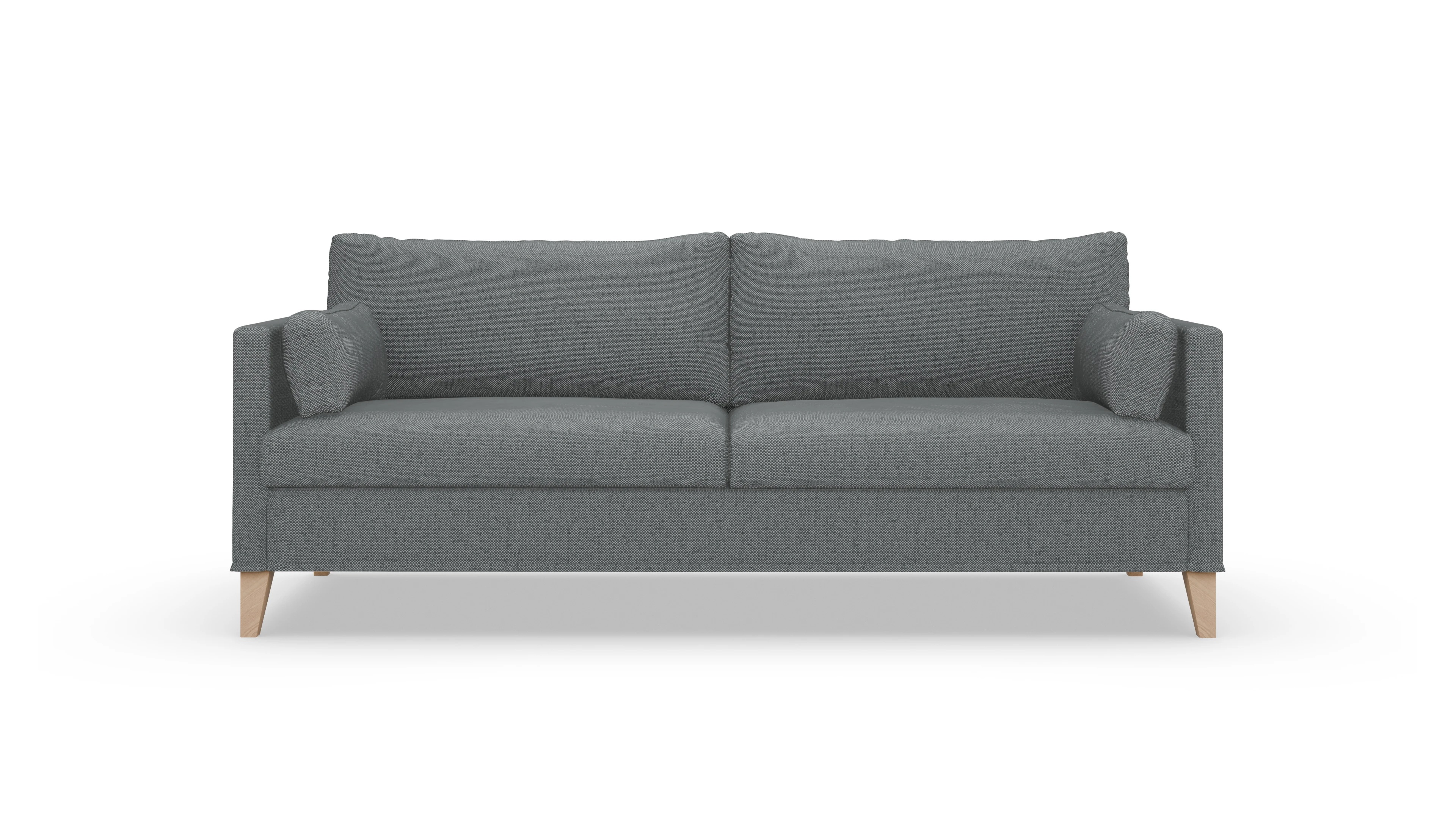 Jensen Hussensofa Ansicht des Produktes Jensen 3-Sitzer in Stoff grau