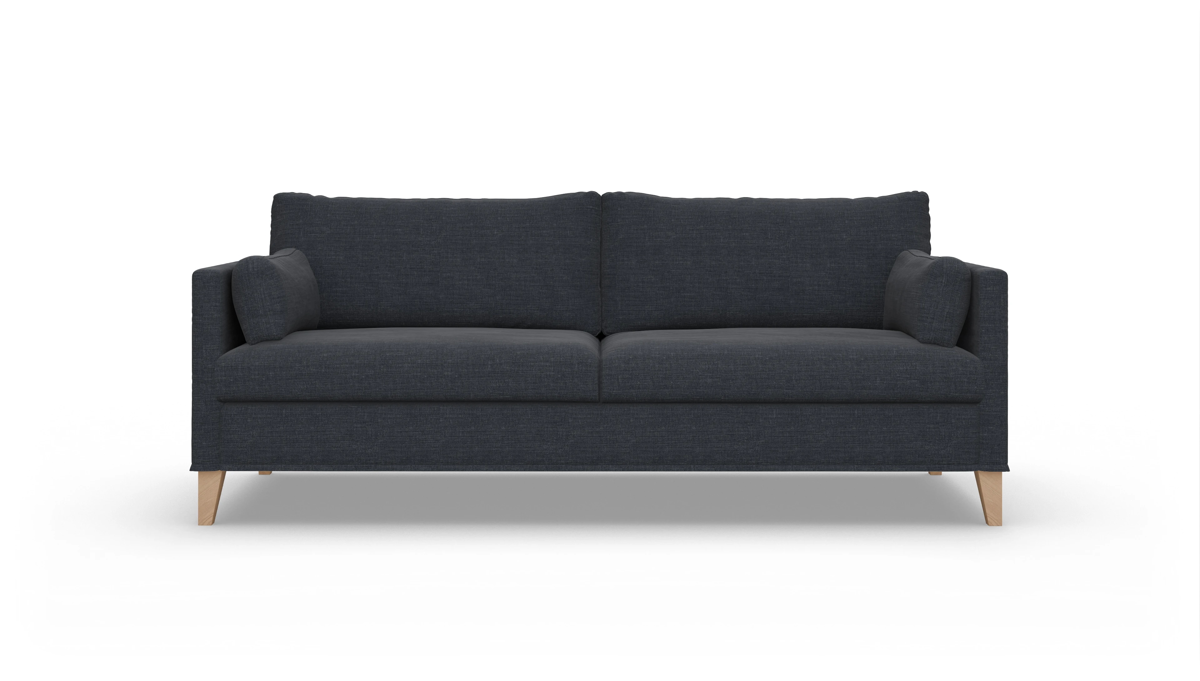 Ansicht des Produktes Jensen 3-Sitzer in Stoff blau