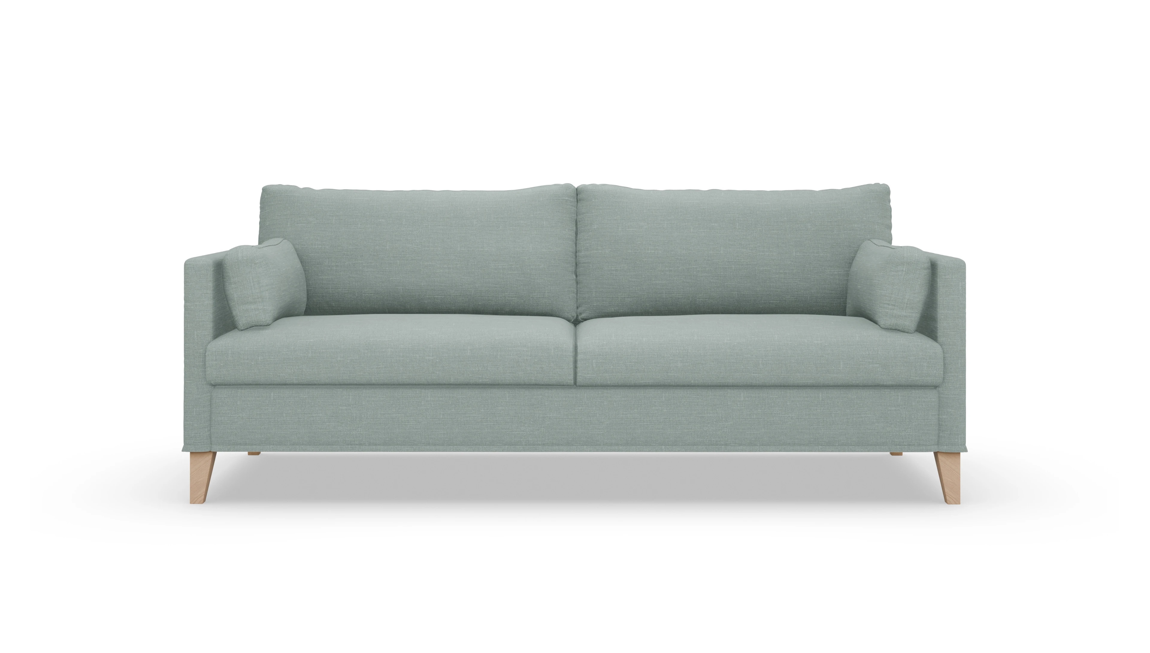 Ansicht des Produktes Jensen 3-Sitzer in Stoff grün