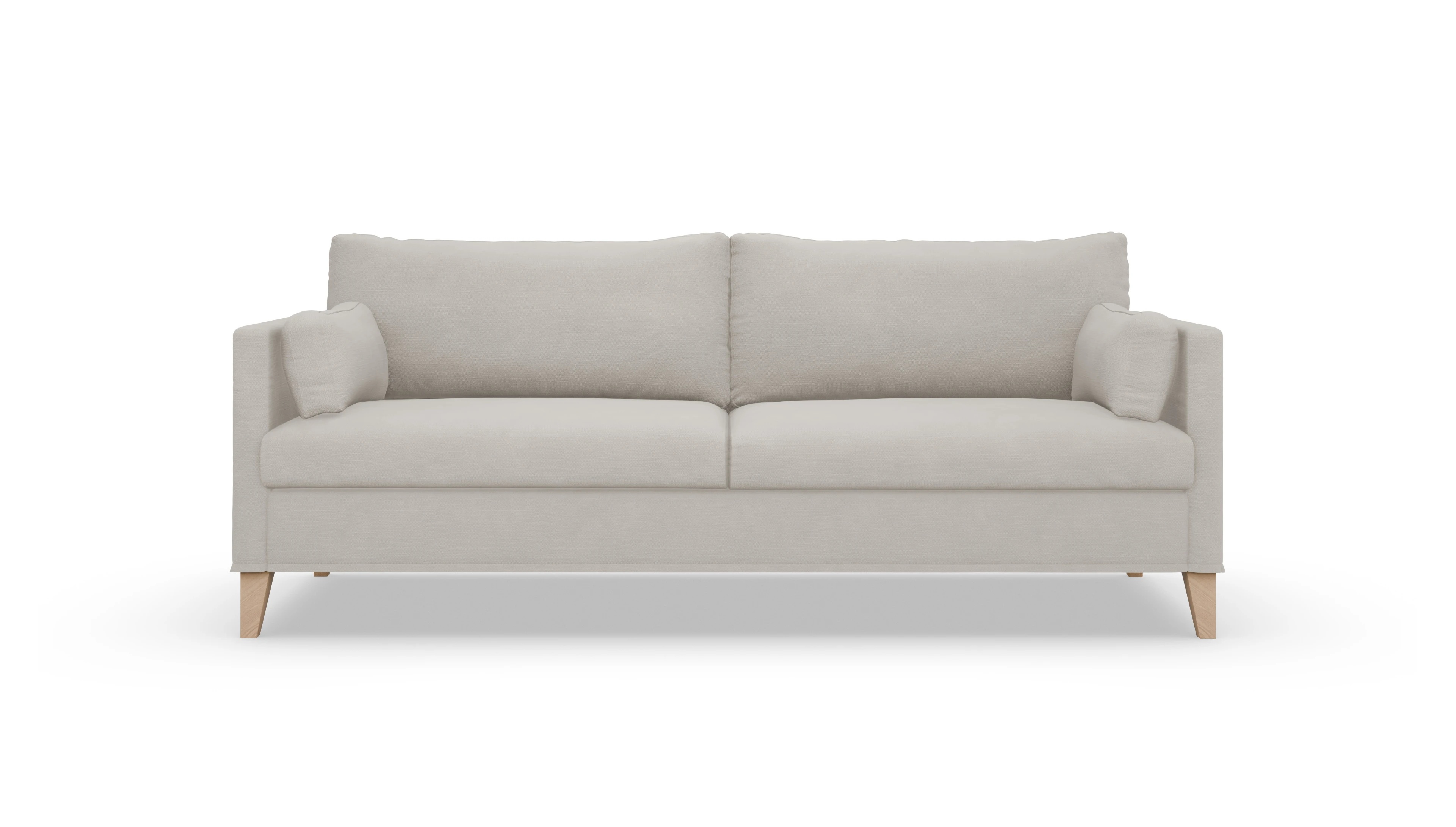 Jensen Hussensofa Ansicht des Produktes Jensen 3-Sitzer in Stoff grau