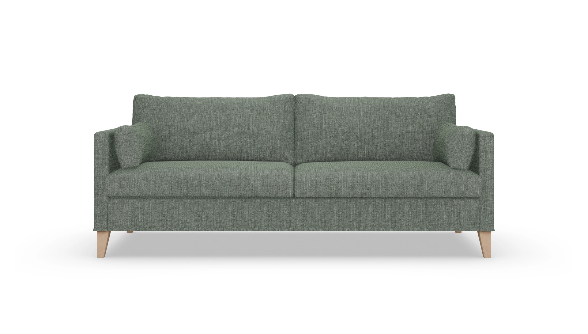 Ansicht des Produktes Jensen 3-Sitzer in Stoff grün