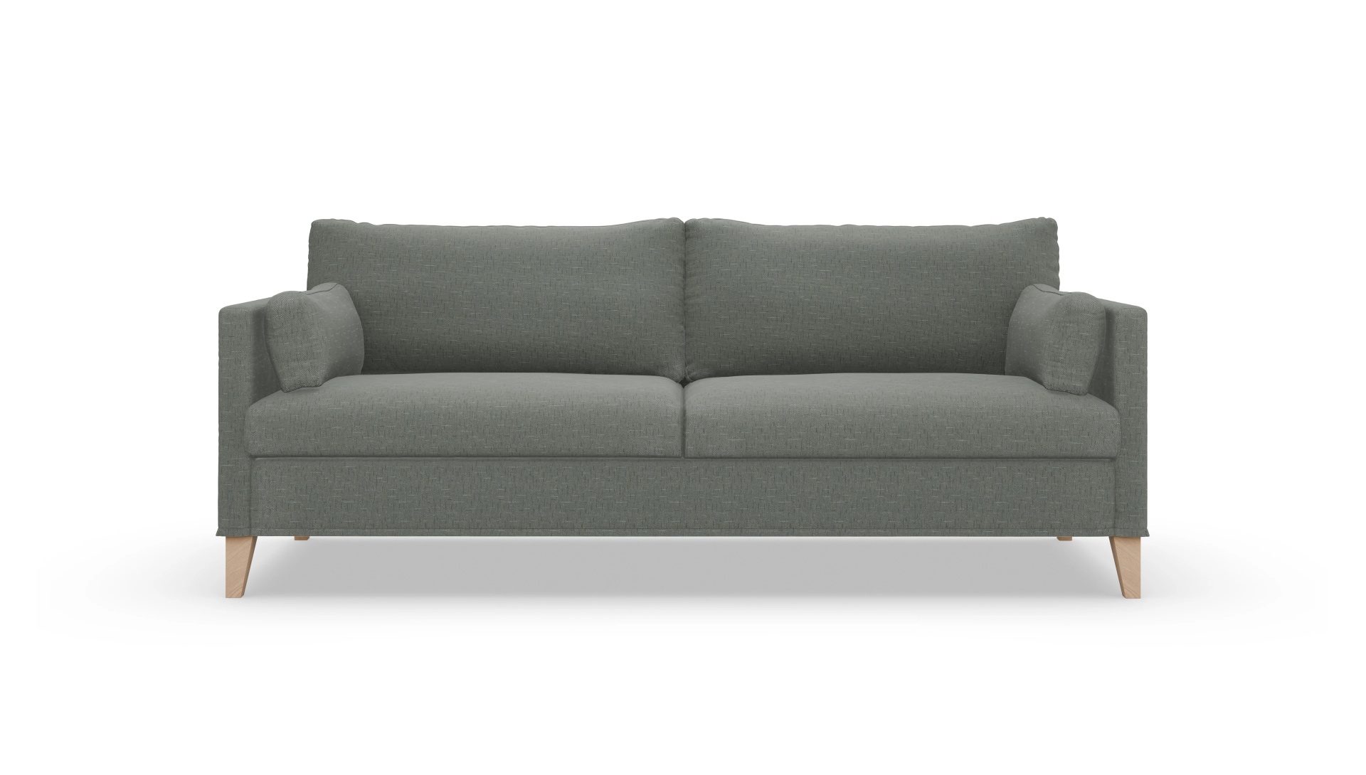 Ansicht des Produktes Jensen 3-Sitzer in Stoff grün