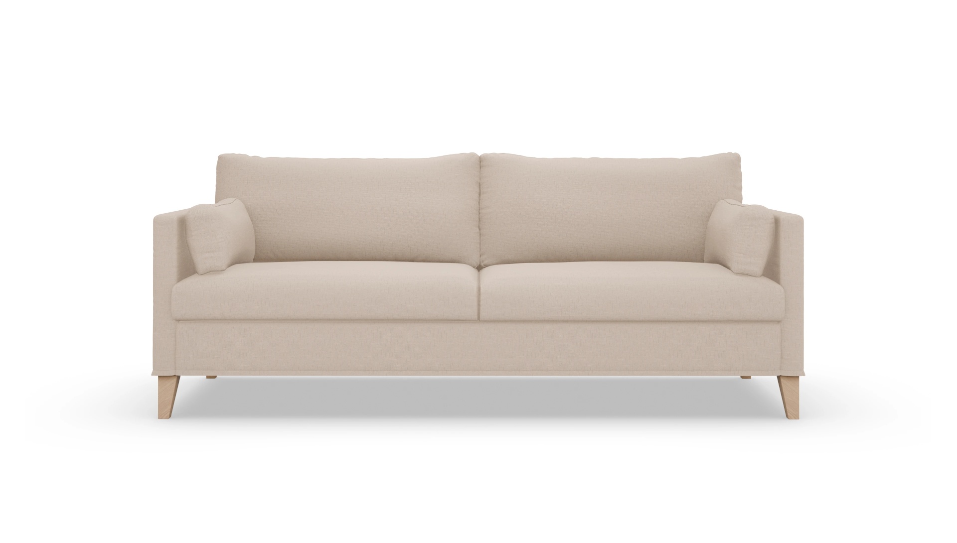 Jensen Hussensofa Ansicht des Produktes Jensen 3-Sitzer in Stoff beige