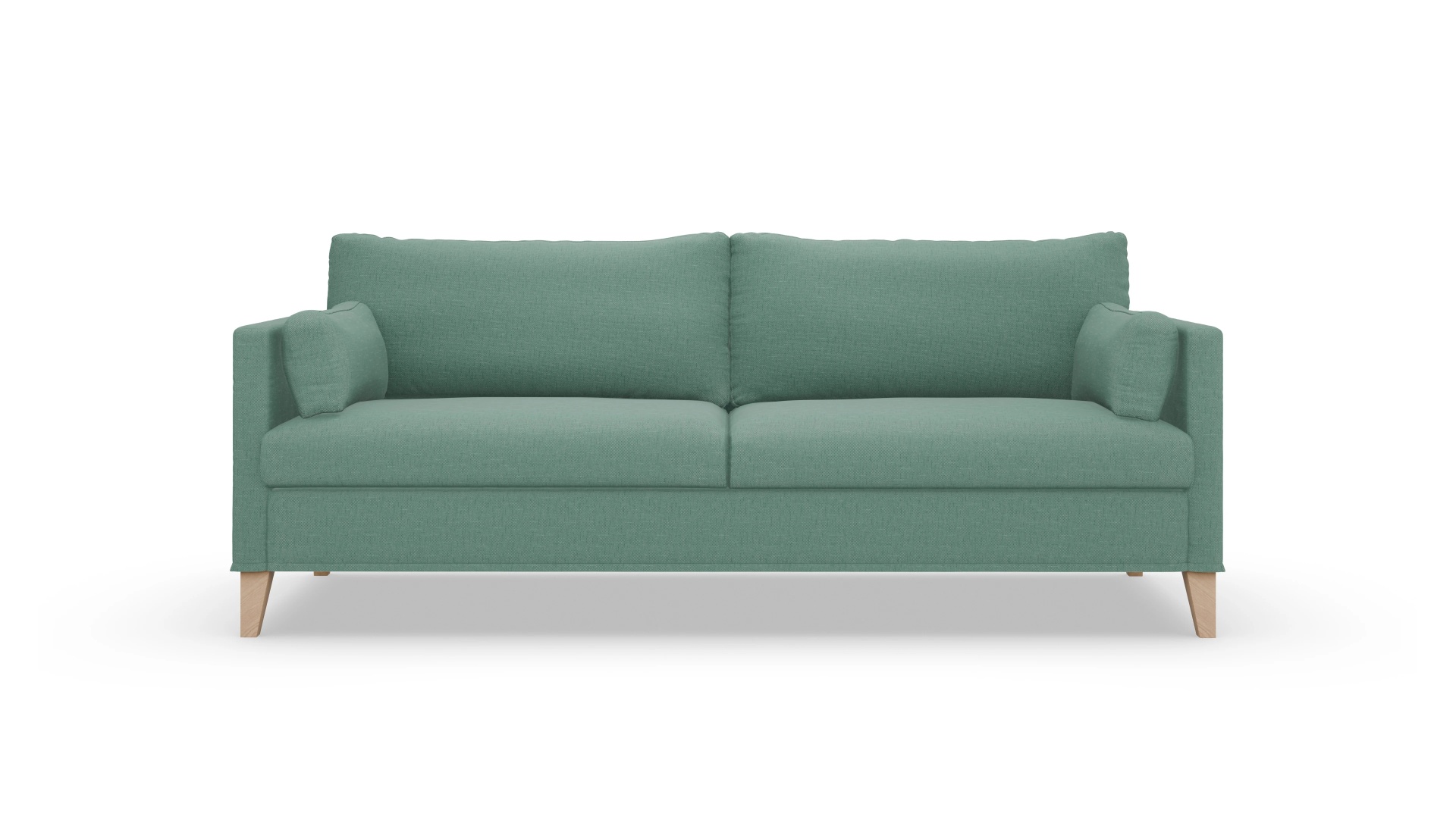 Ansicht des Produktes Jensen 3-Sitzer in Stoff blau