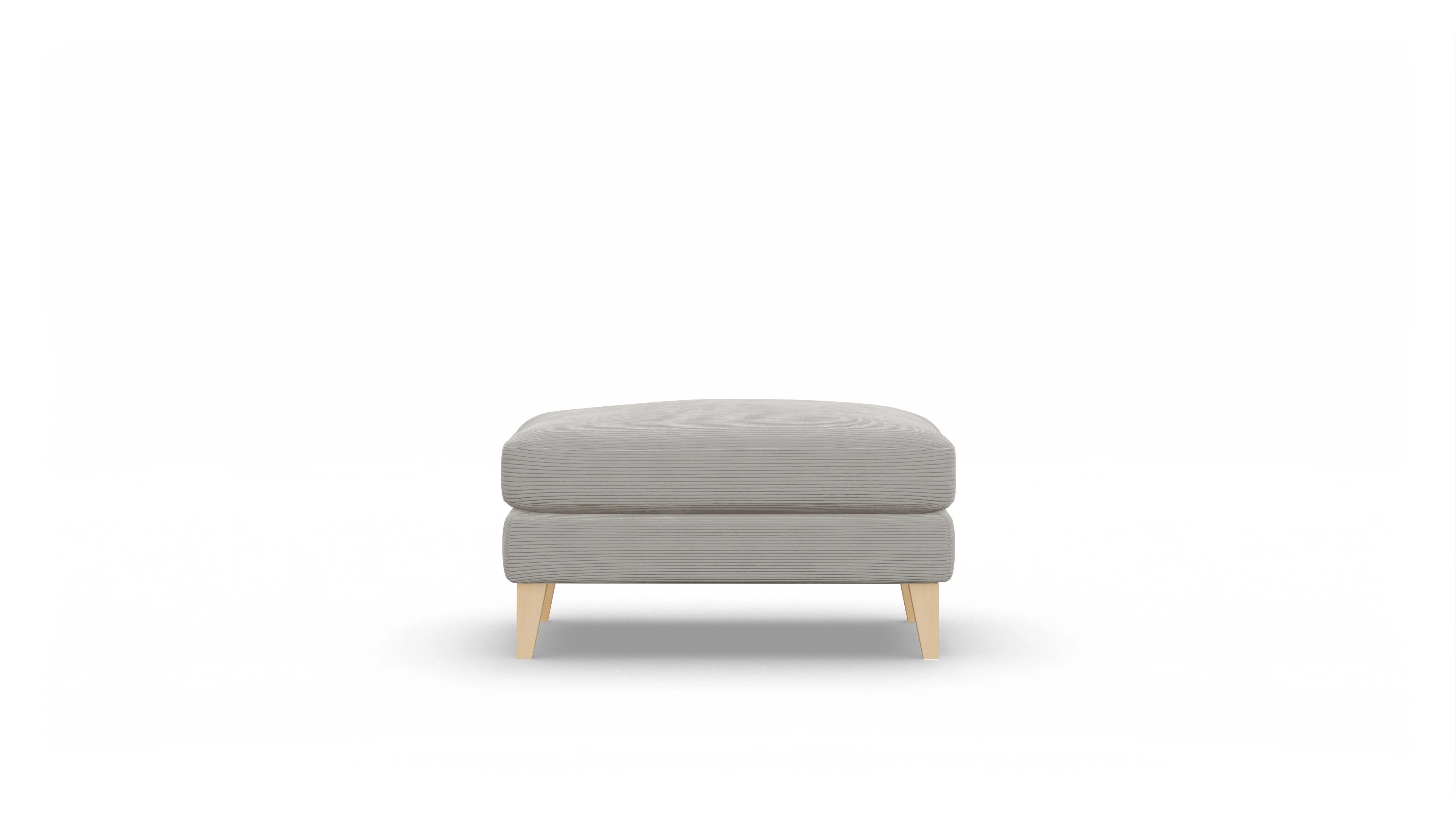 Stoffhocker groß