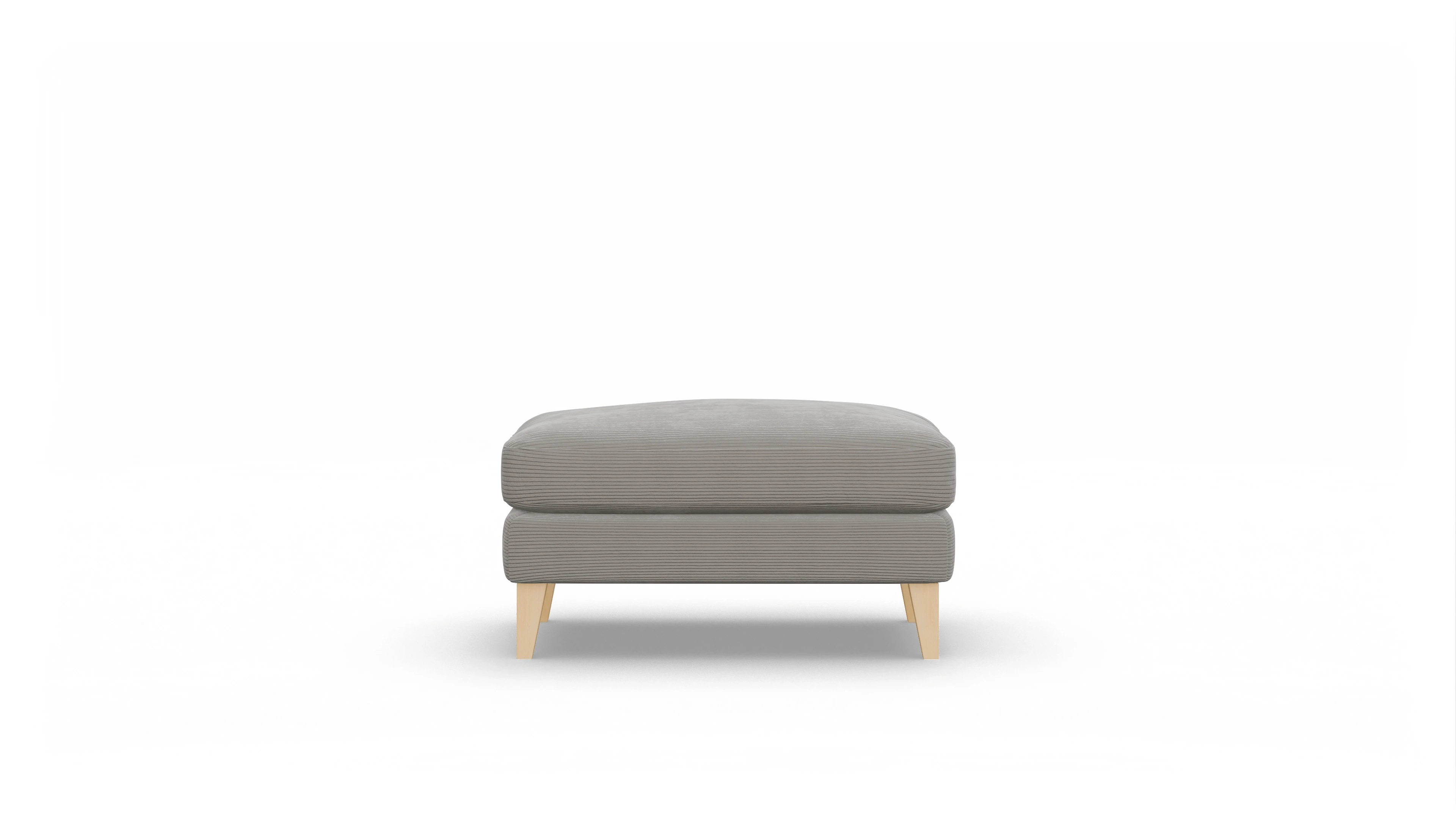 Stoffhocker groß
