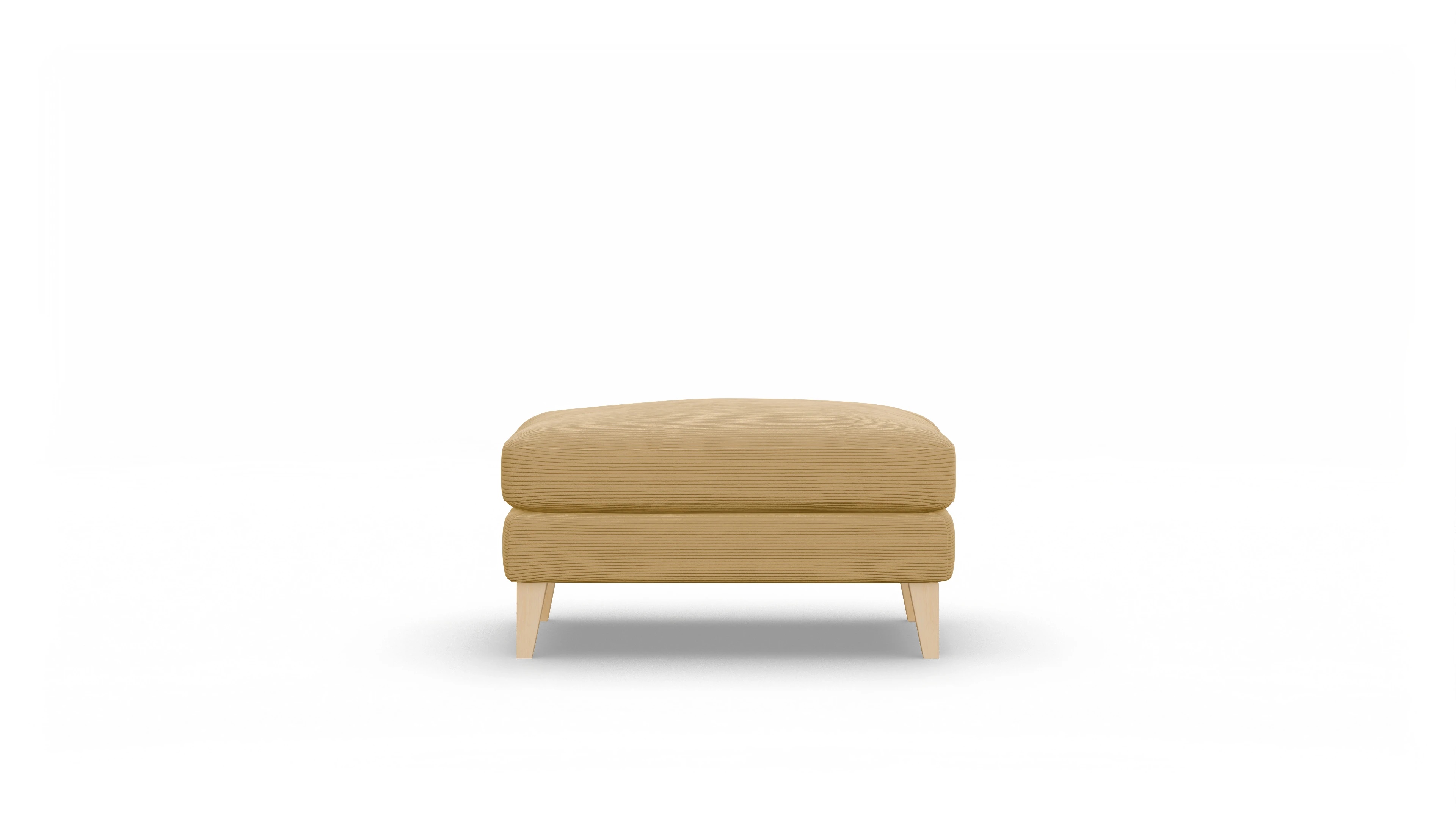 Stoffhocker groß