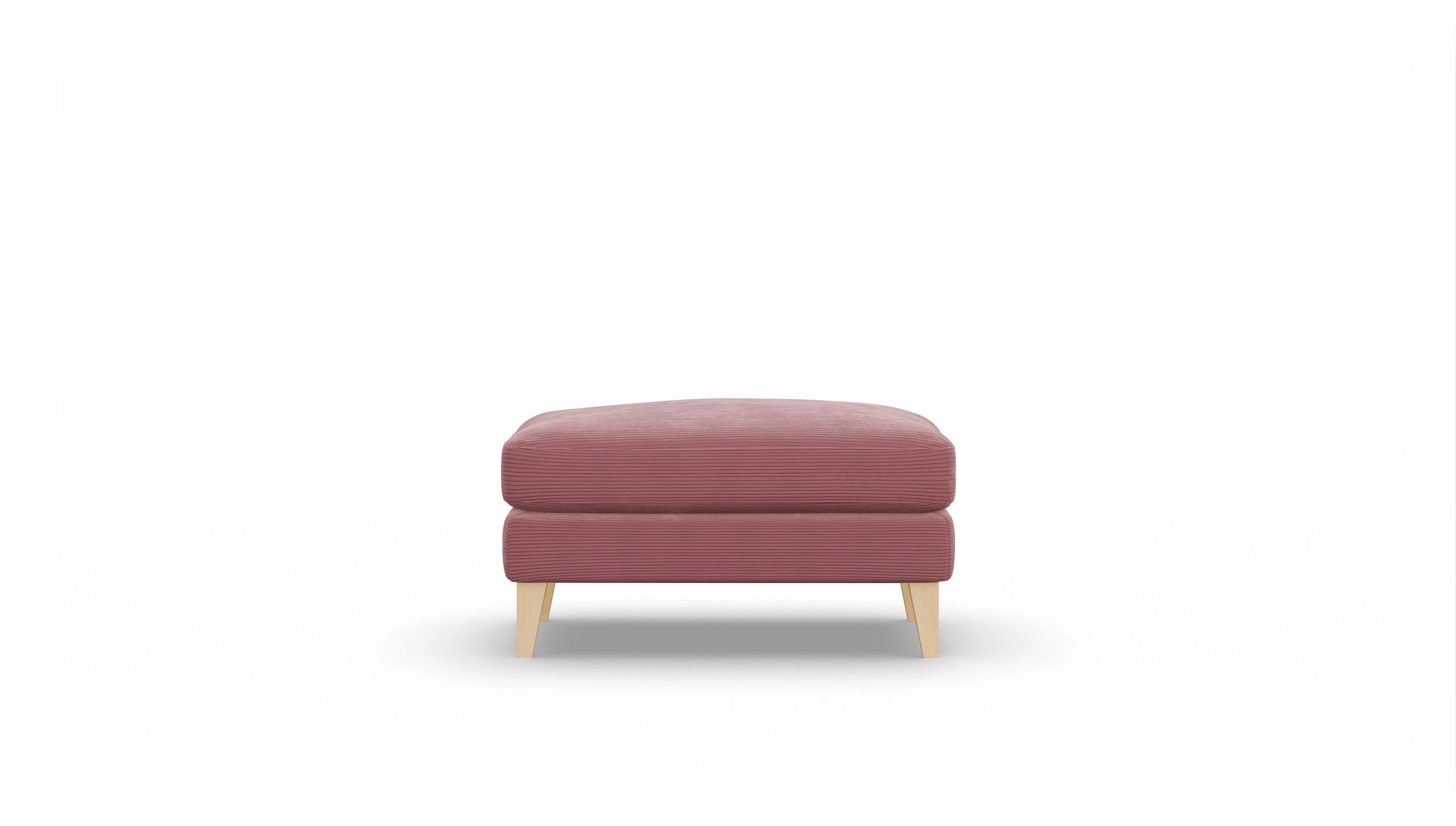 Stoffhocker groß