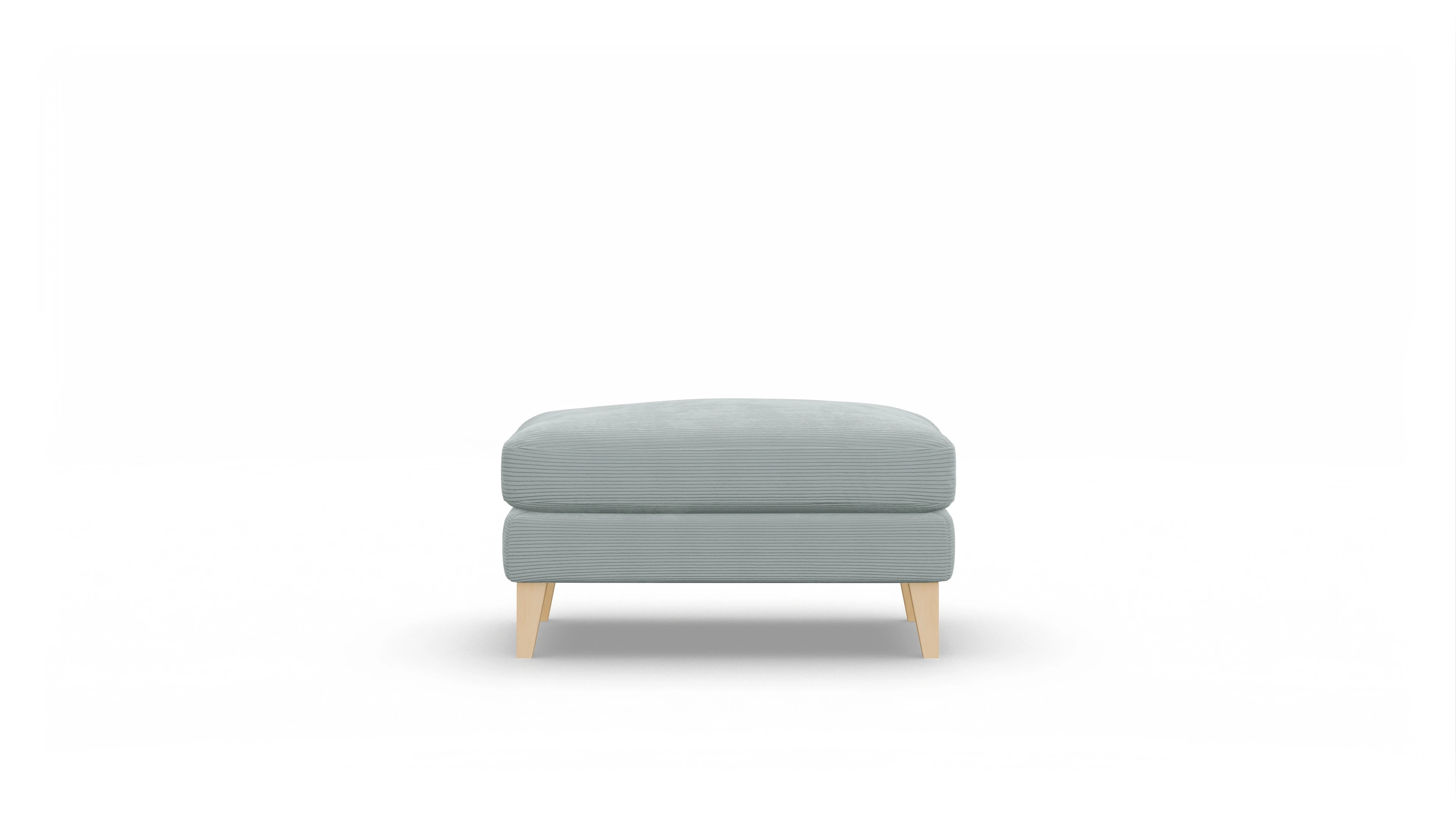 Stoffhocker groß