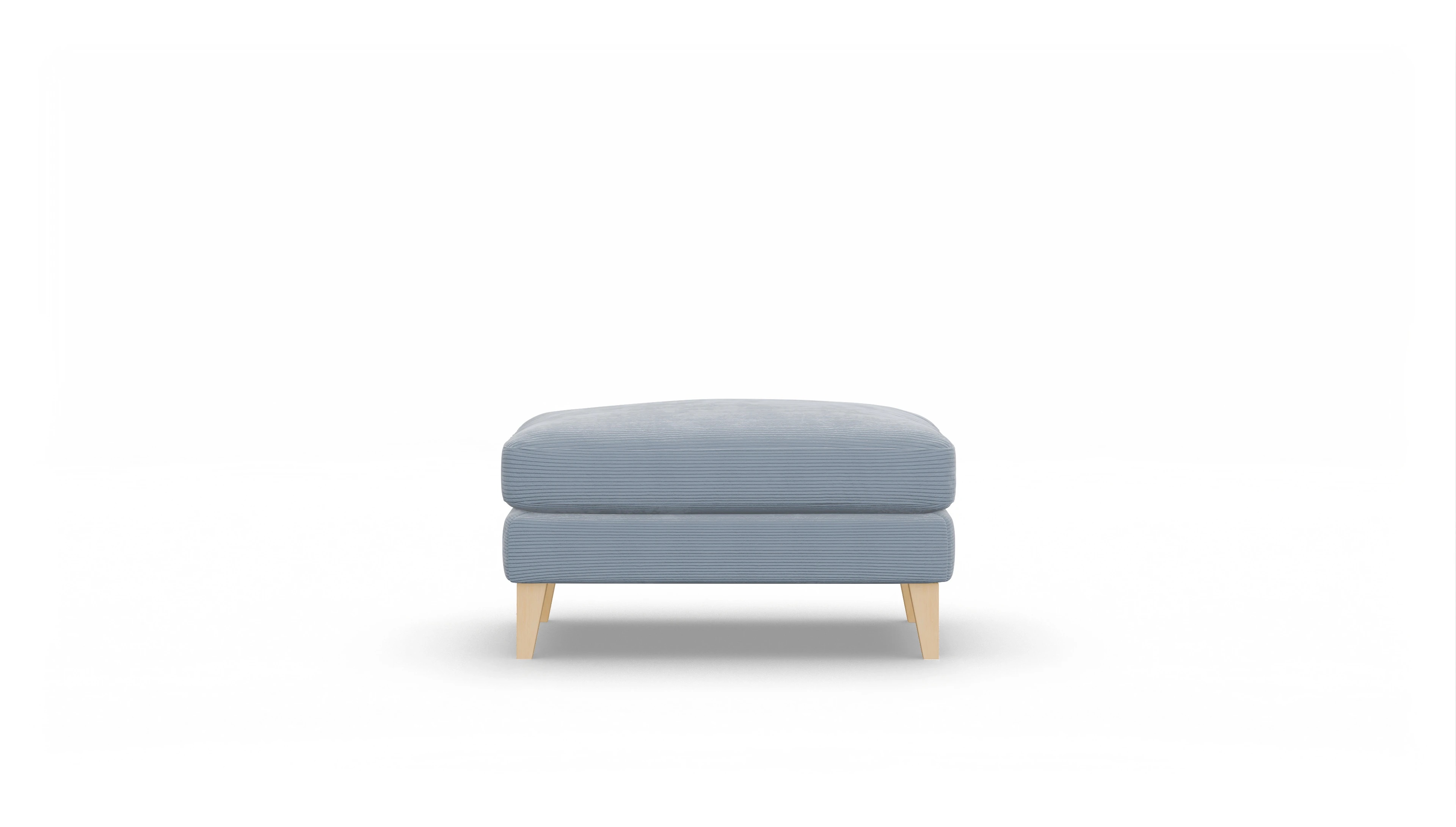 Stoffhocker groß