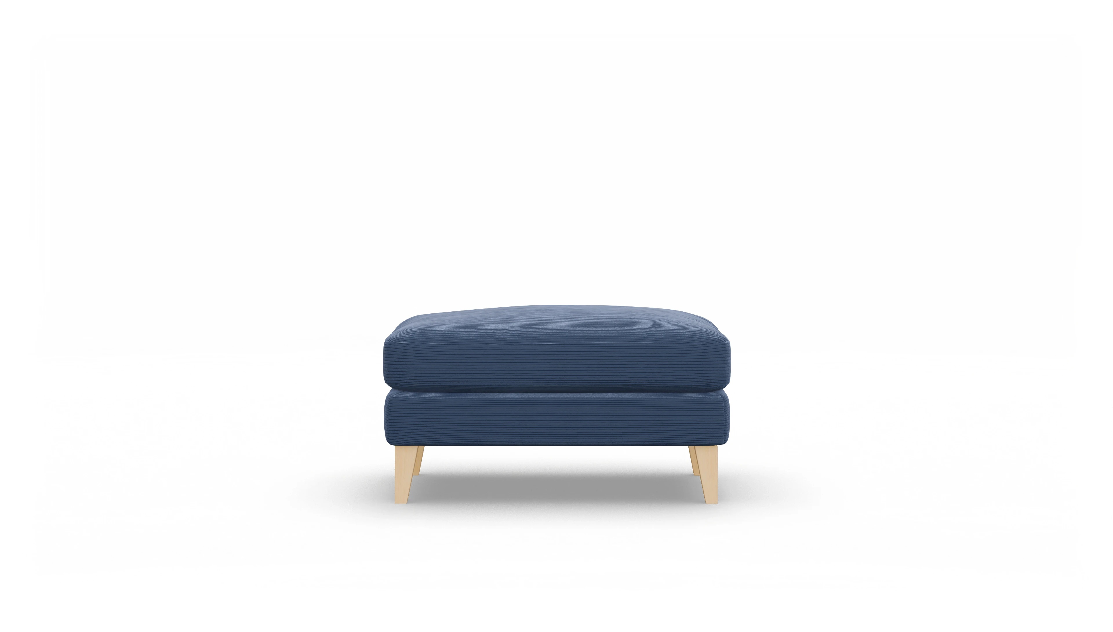 Stoffhocker groß
