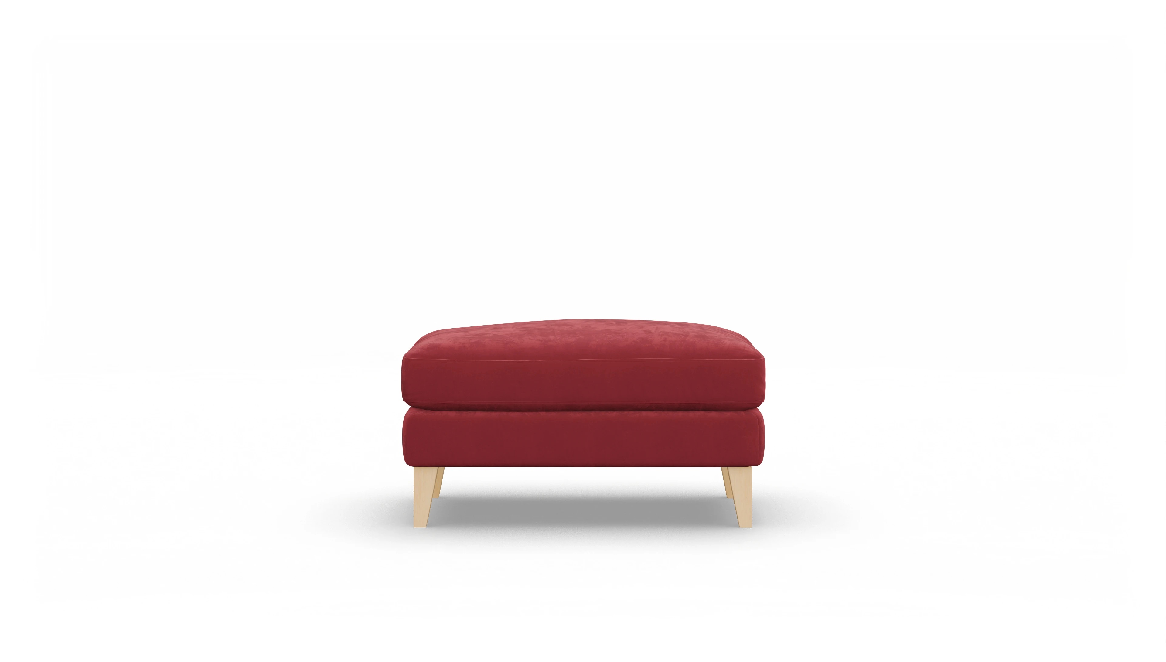 Stoffhocker groß