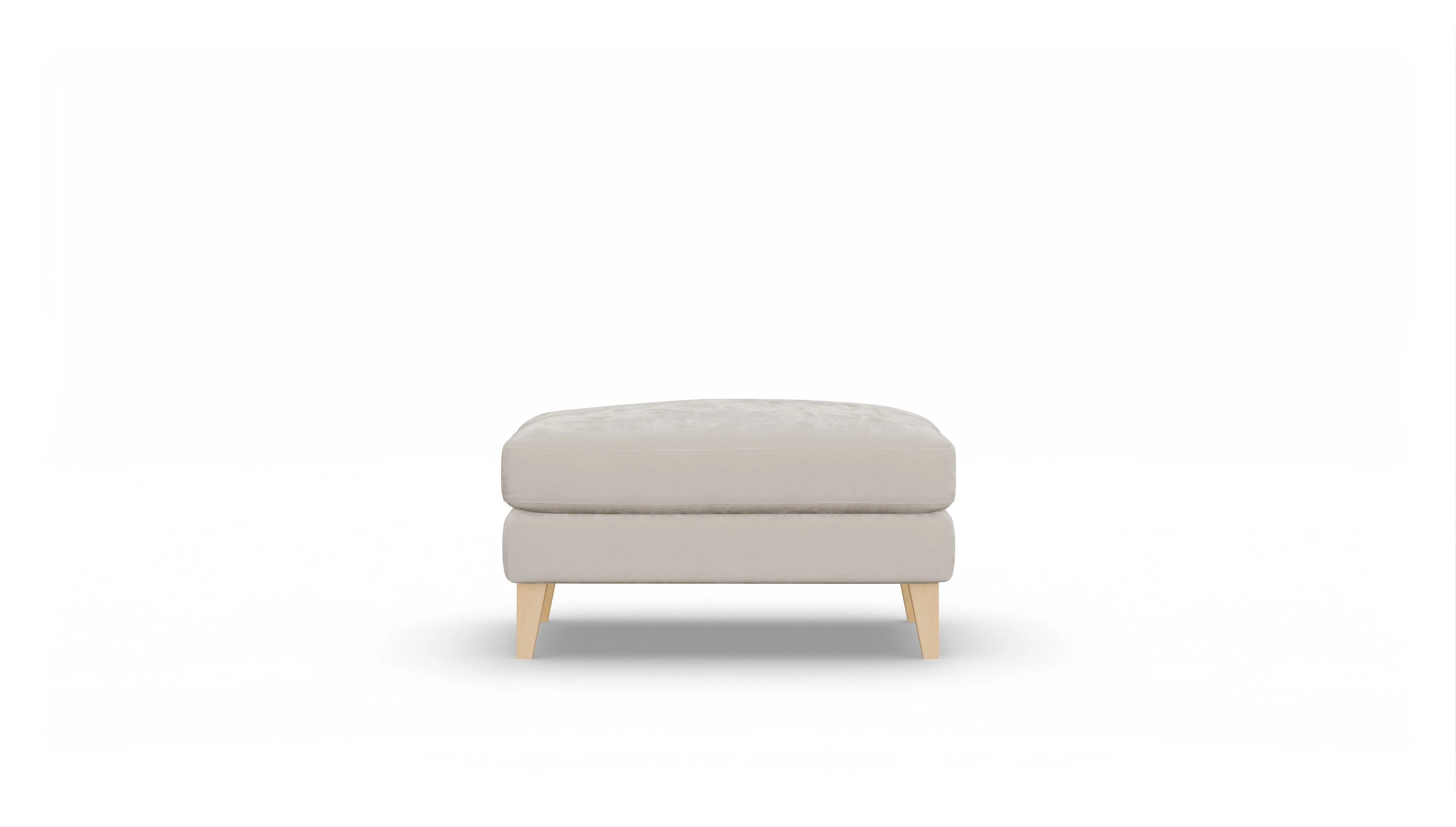 Stoffhocker groß