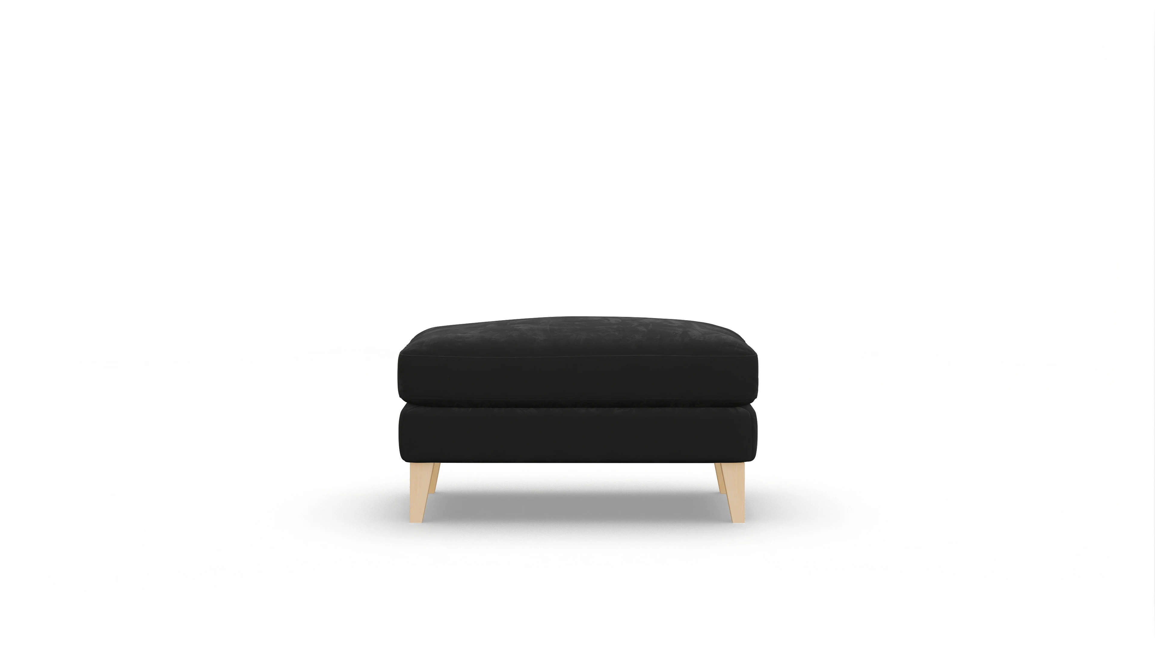 Stoffhocker groß