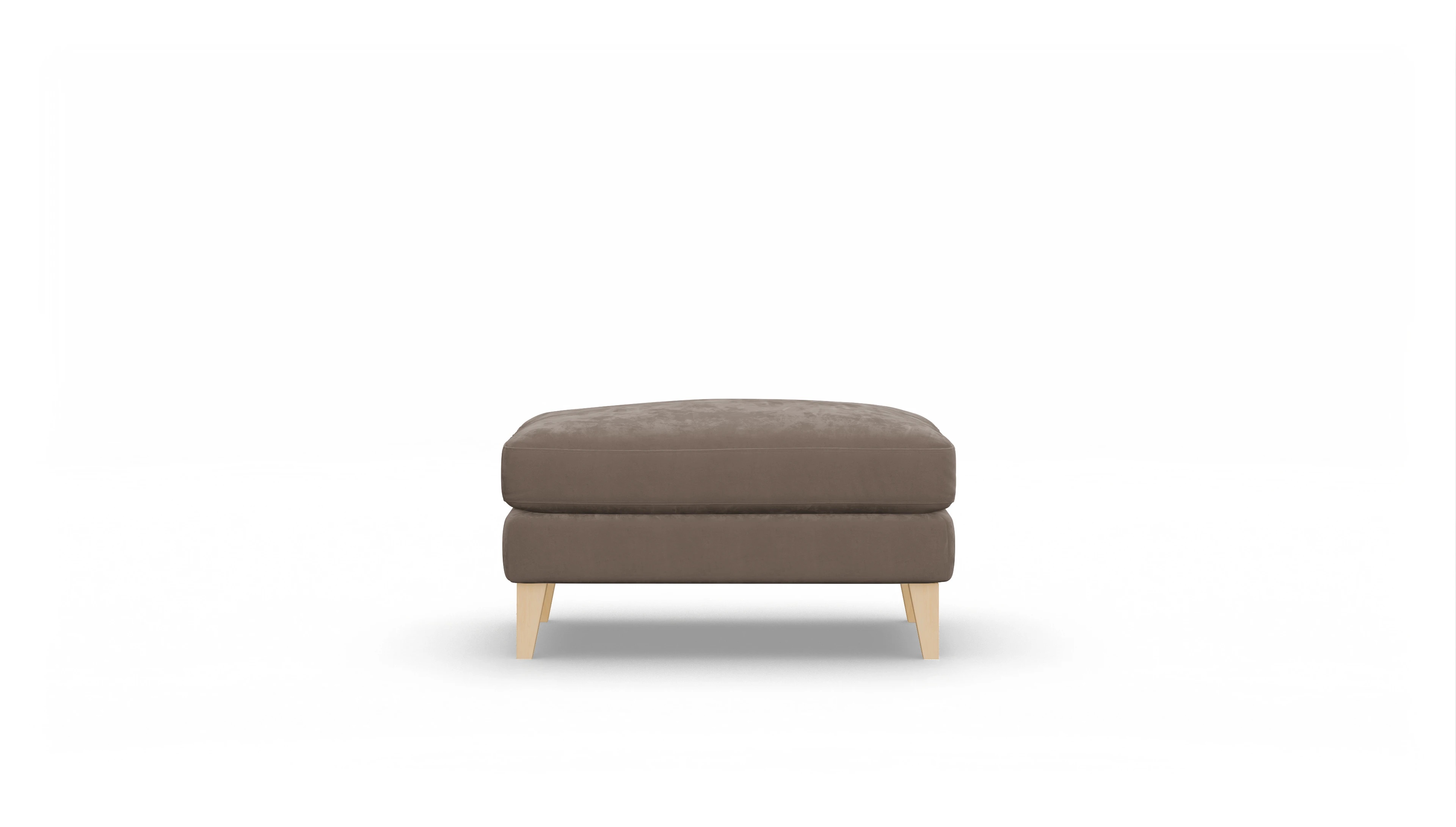 Stoffhocker groß