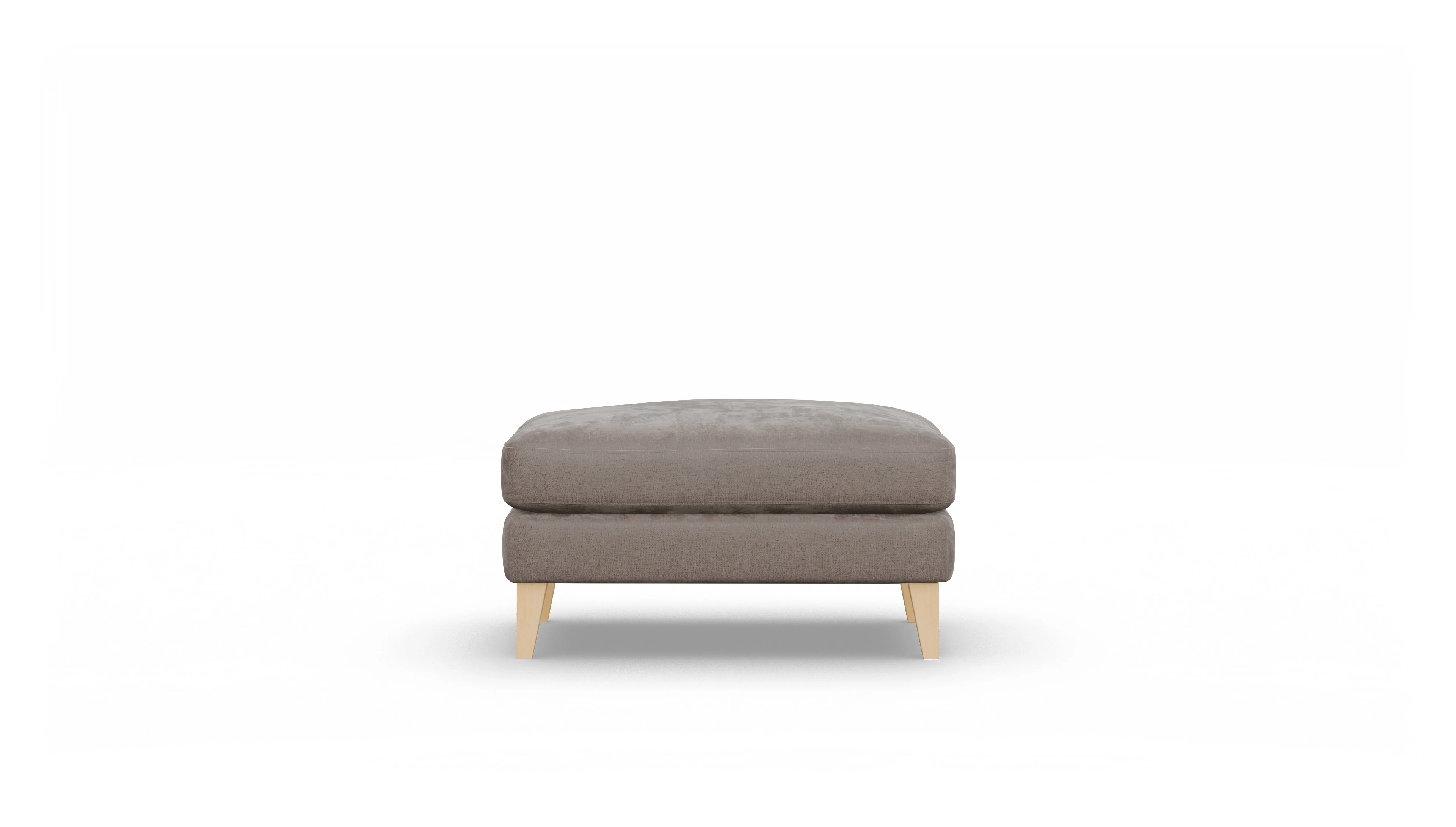 Stoffhocker groß