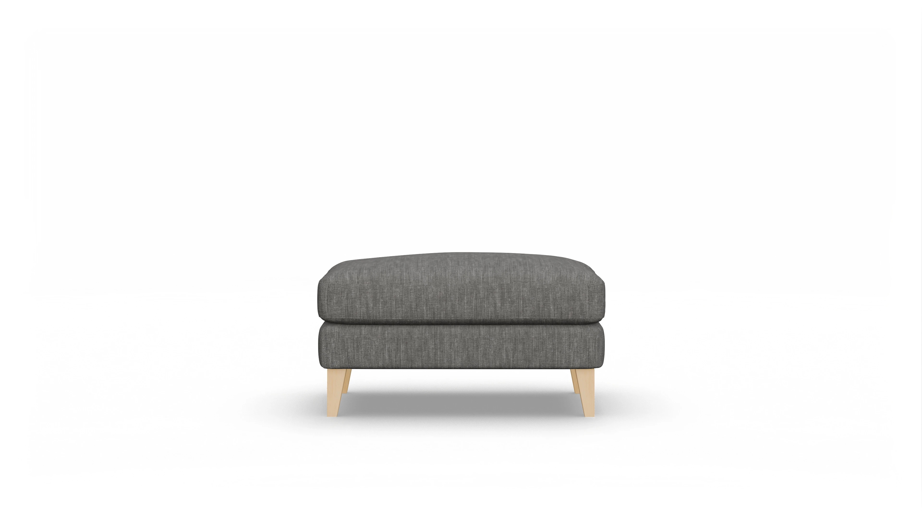 Stoffhocker groß