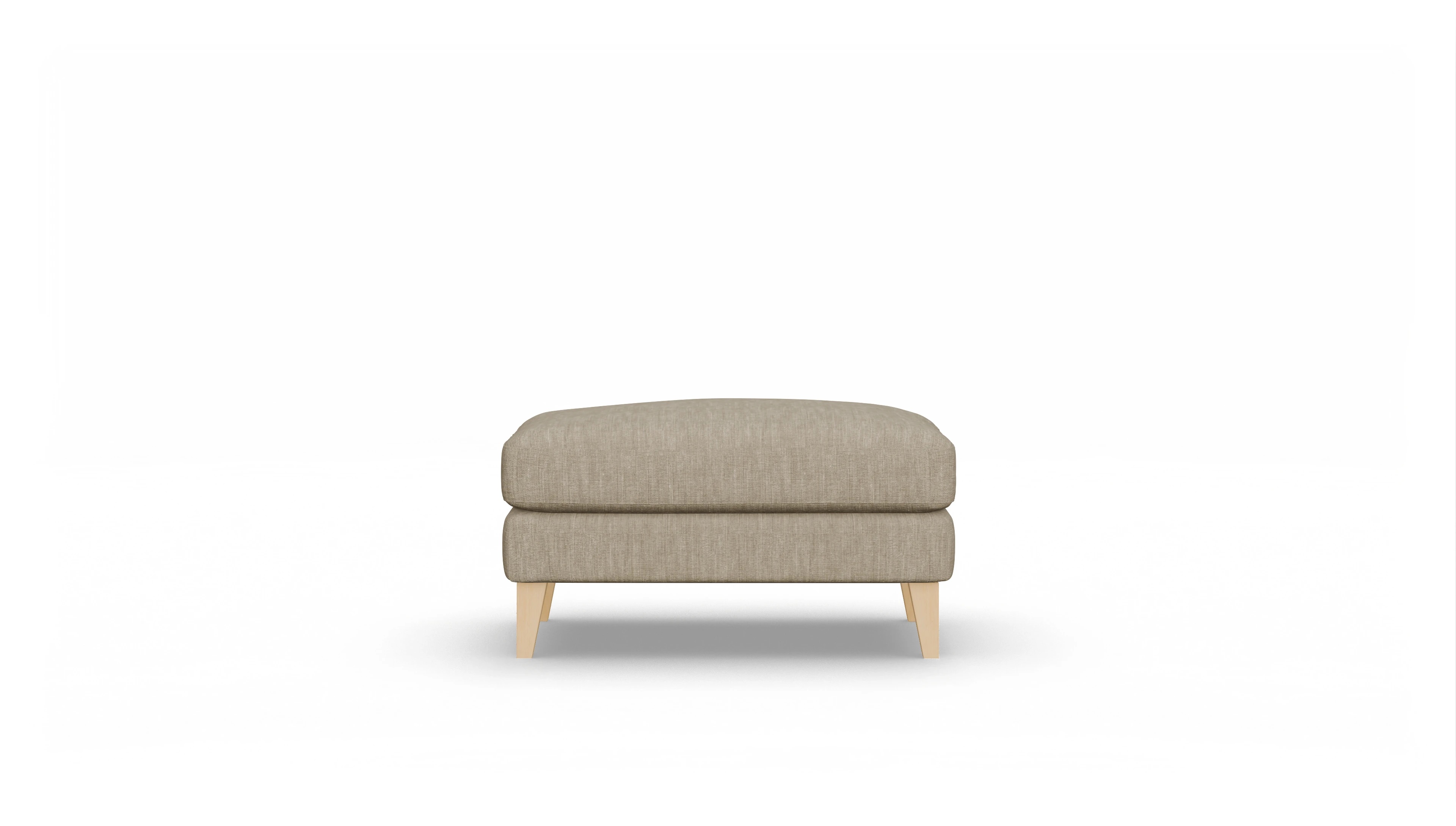 Stoffhocker groß