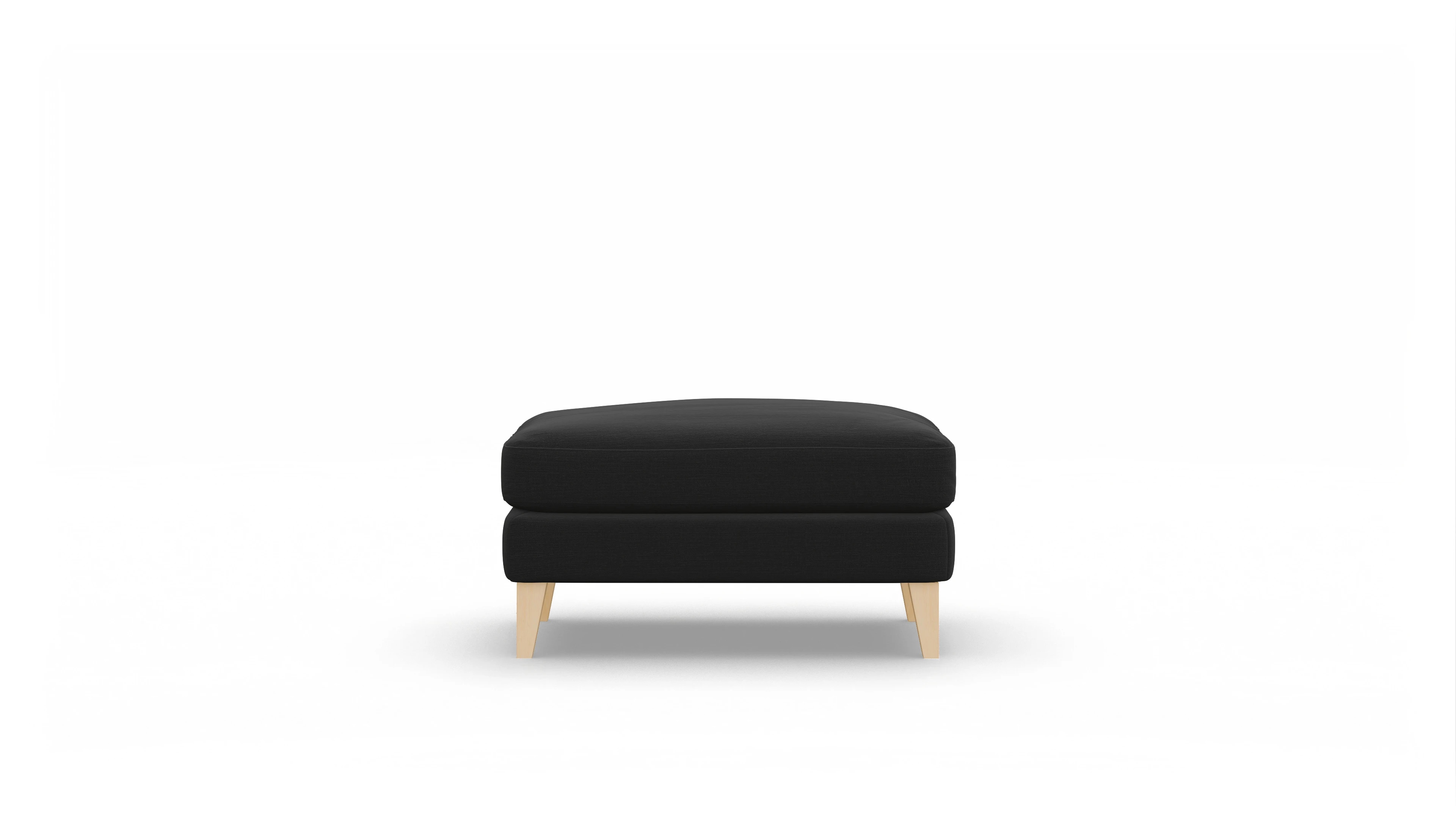 Stoffhocker groß