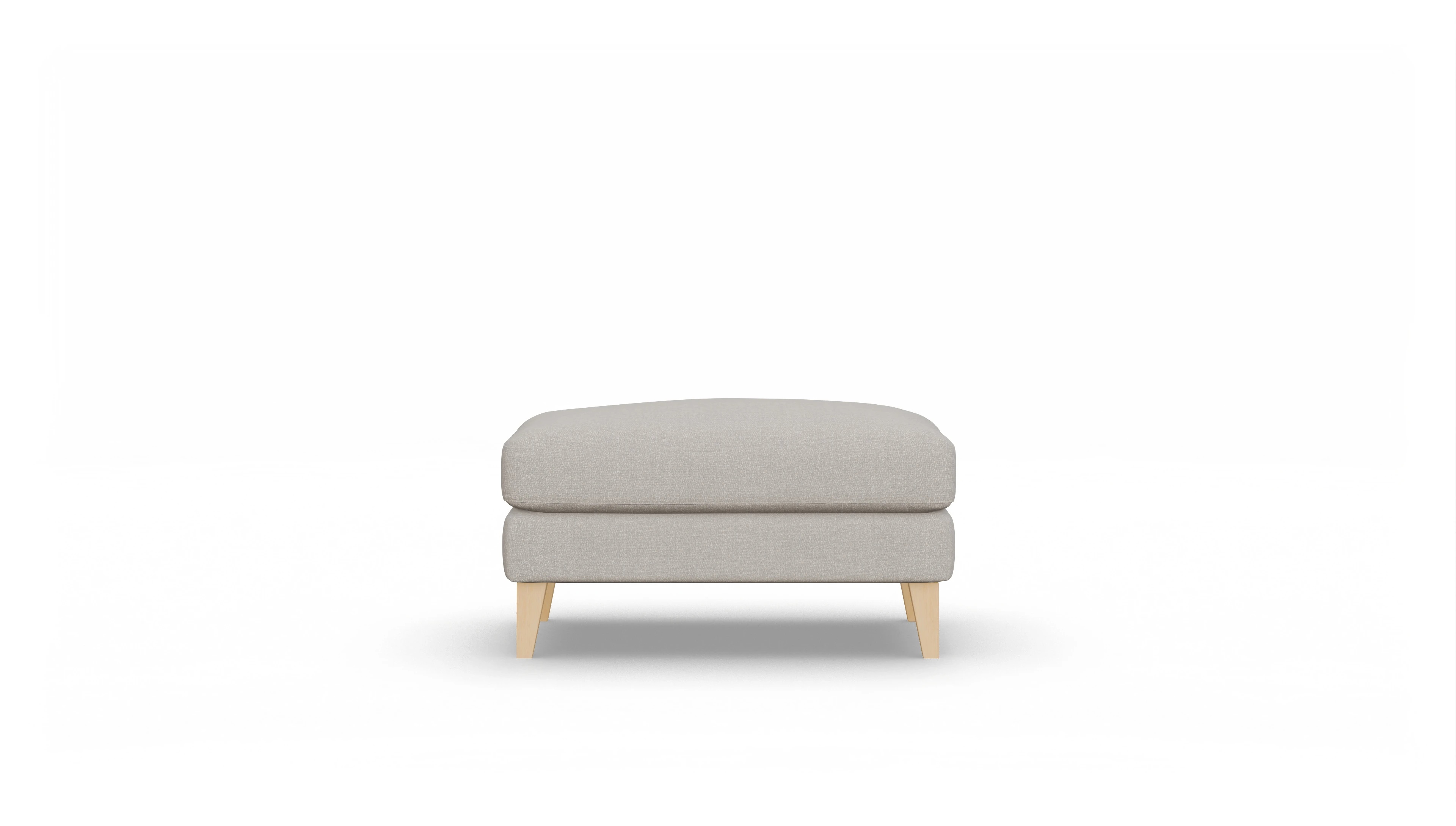 Stoffhocker groß